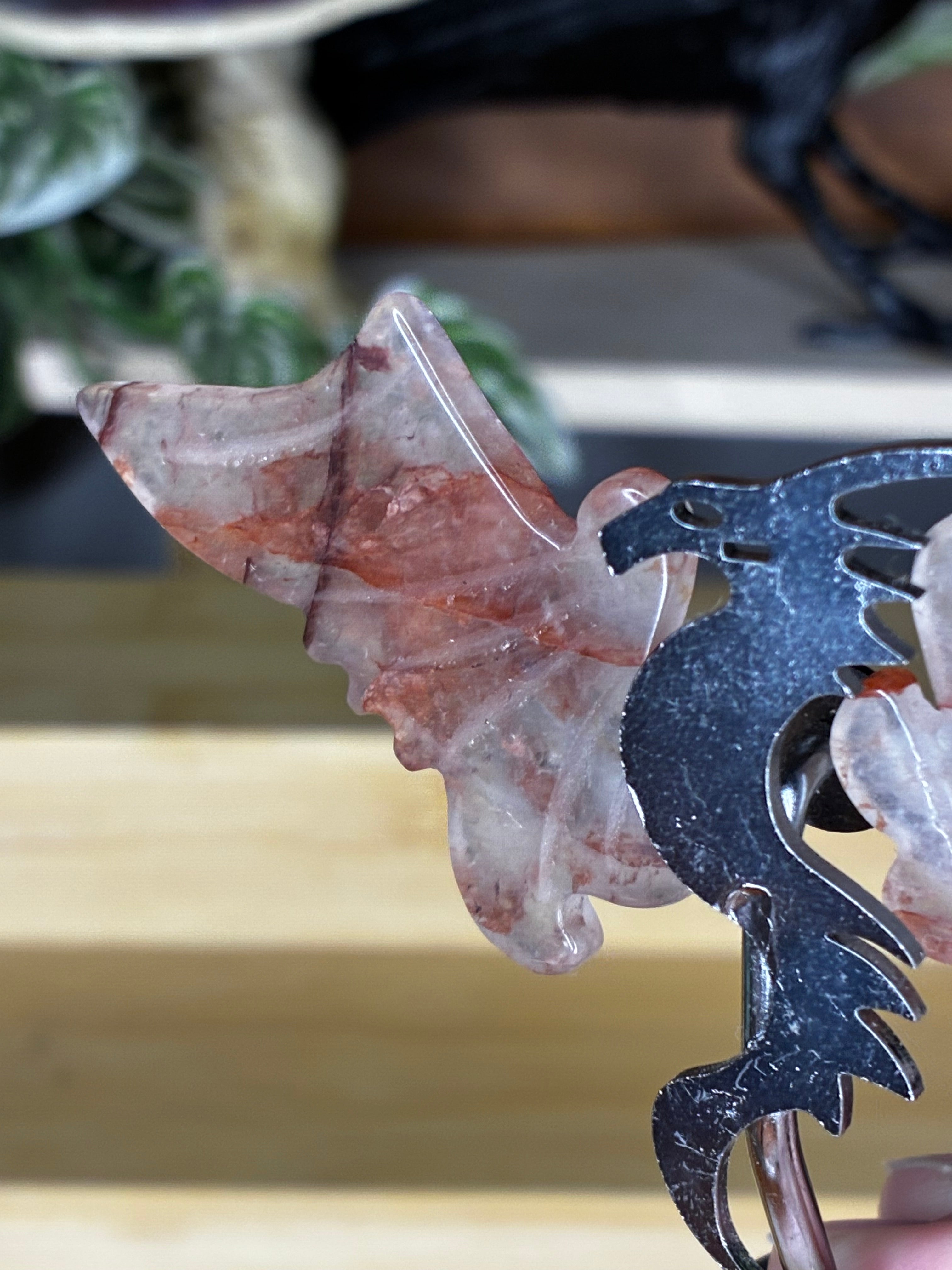 Fire Quartz Dragon Wings