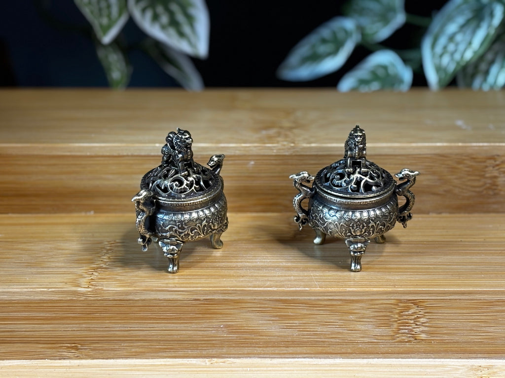 Foo Dog Incense & Trinket Holder