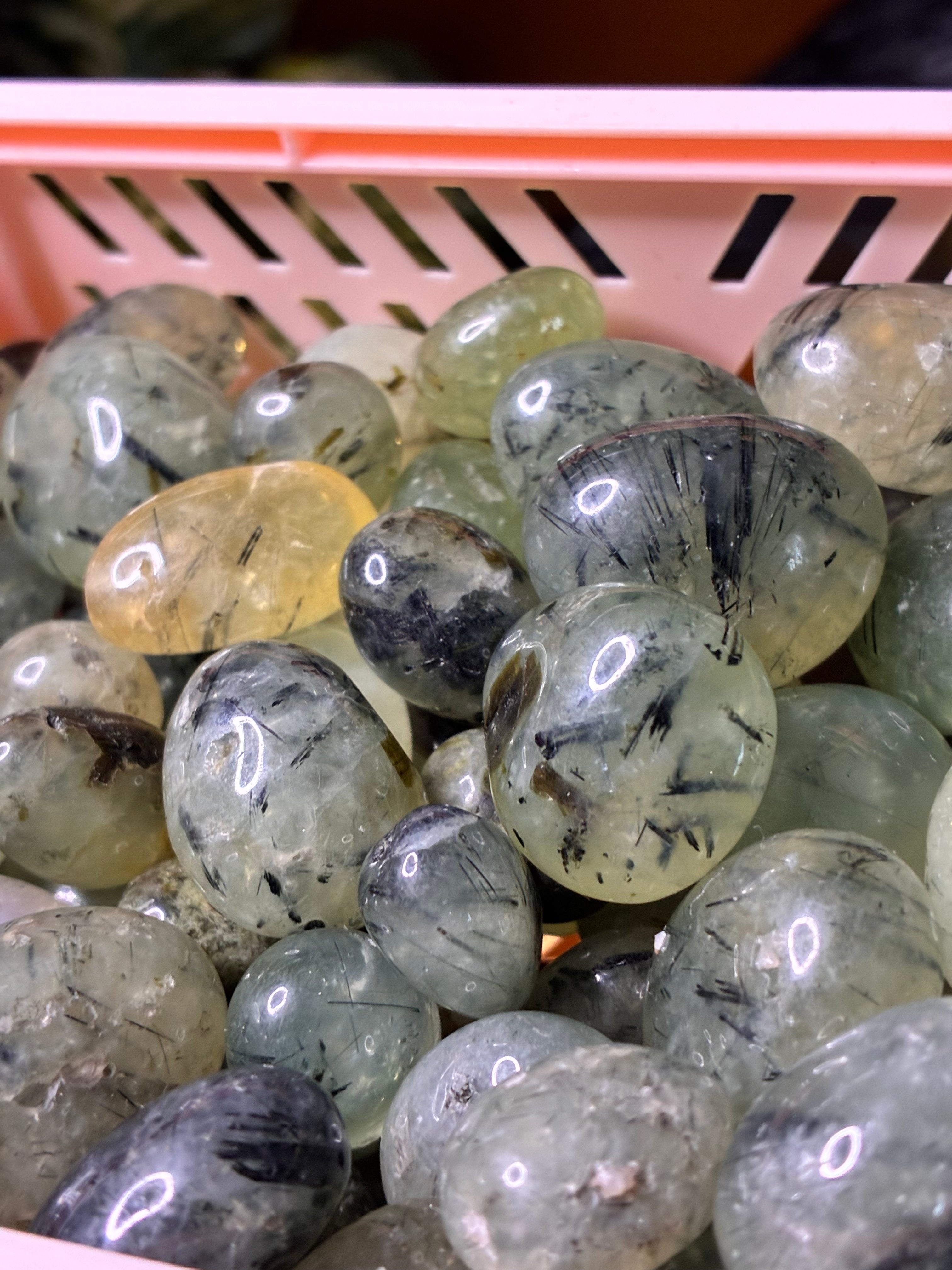 Prehnite Tumbles