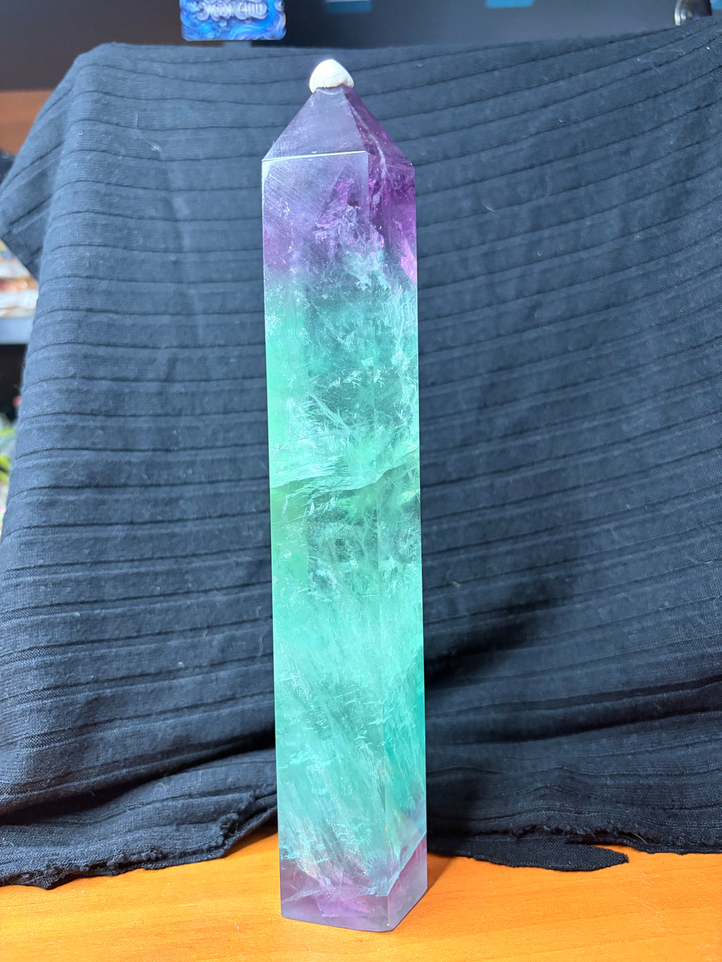 Watermelon Fluorite Tower