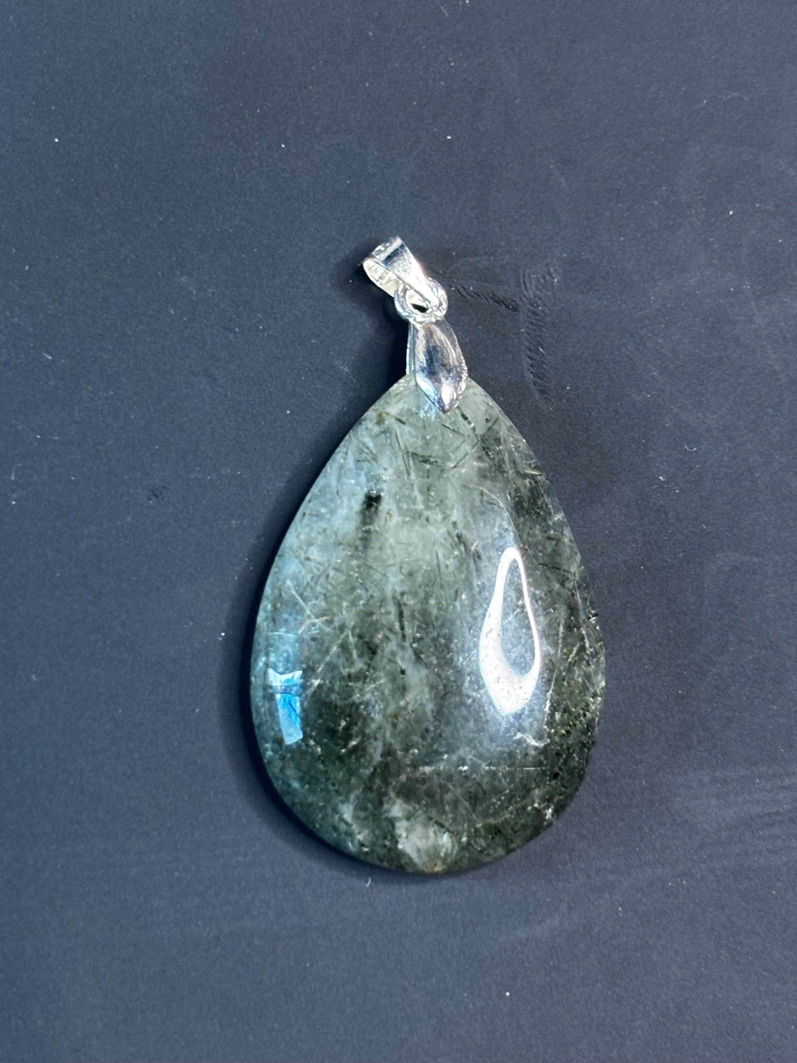Green Rutile Pendant 9