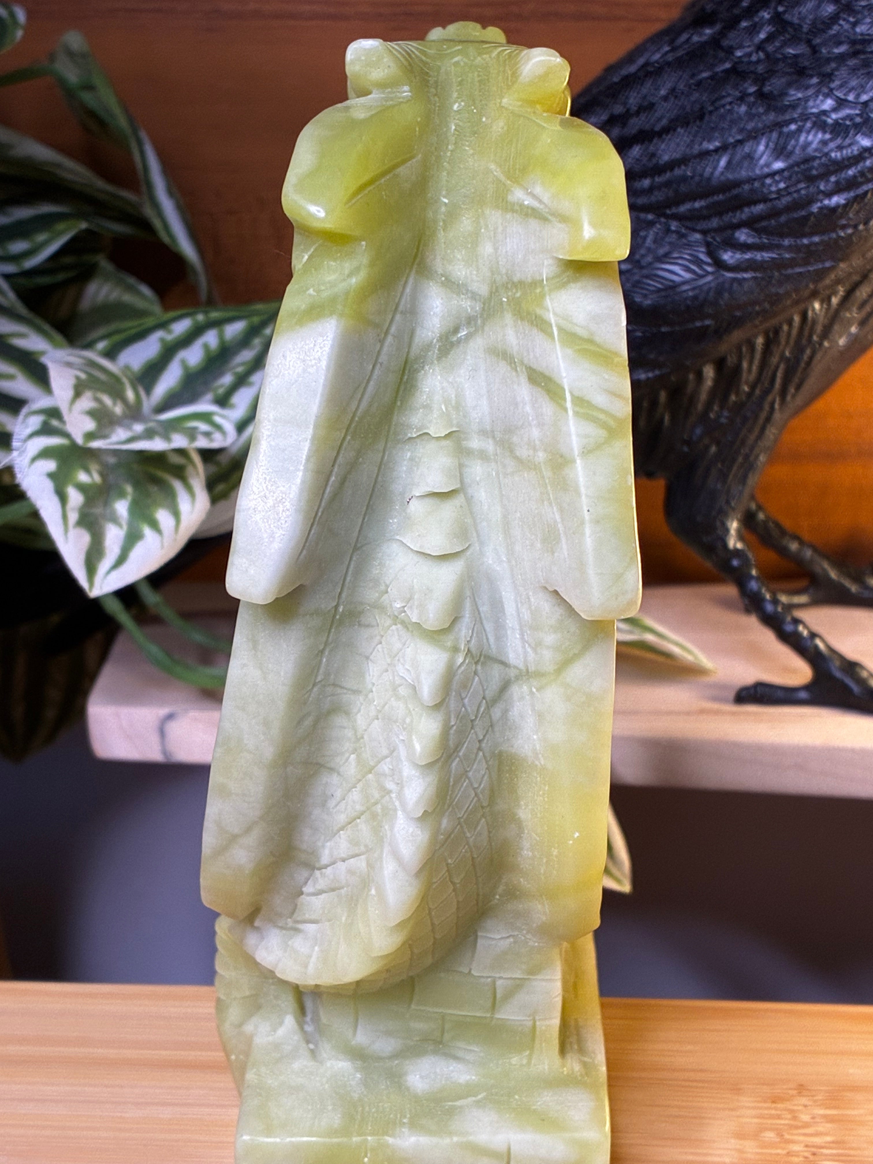 New Jade Dragon Carving