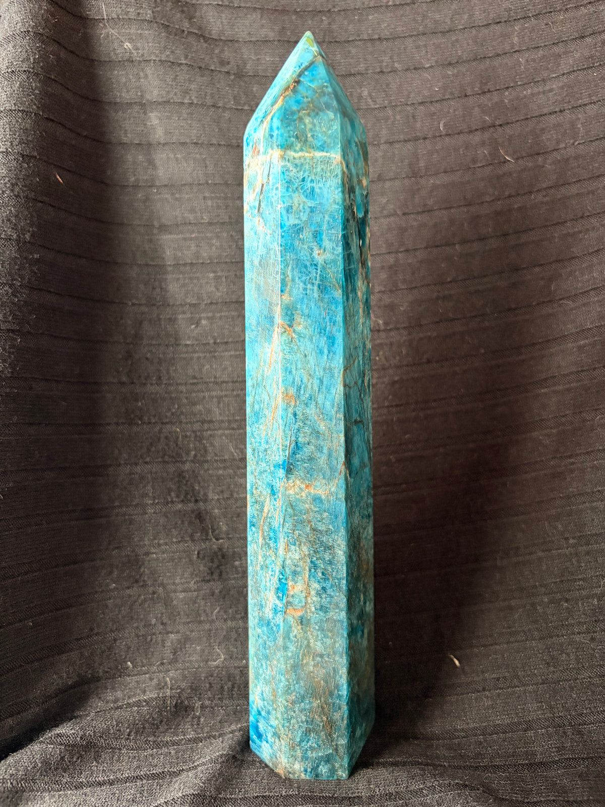 Blue Apatite Tower