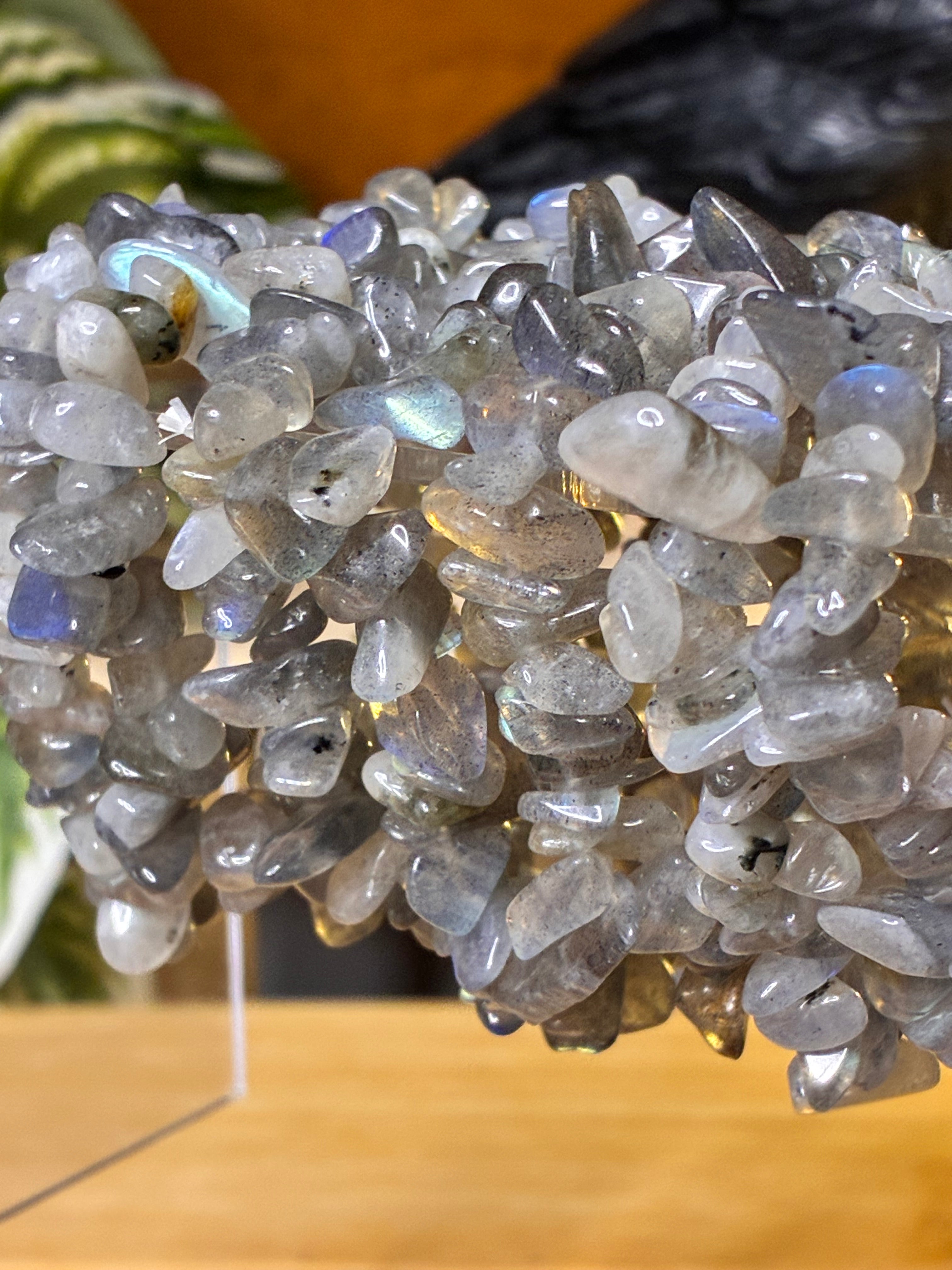Labradorite Chip Bracelets