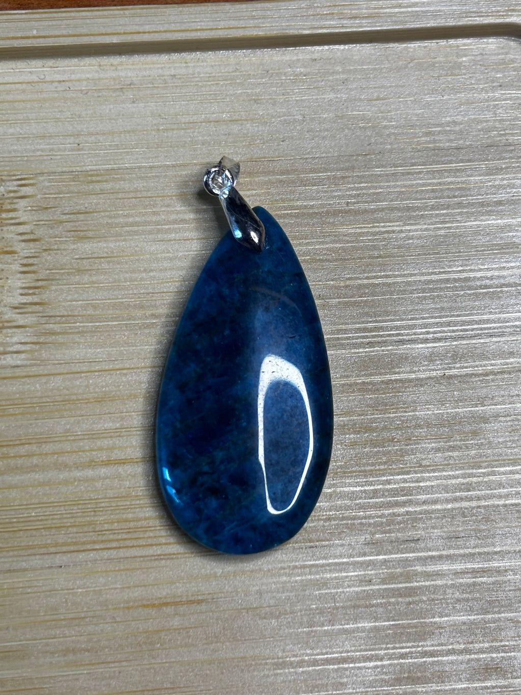 Blue Apatite Pendant 5