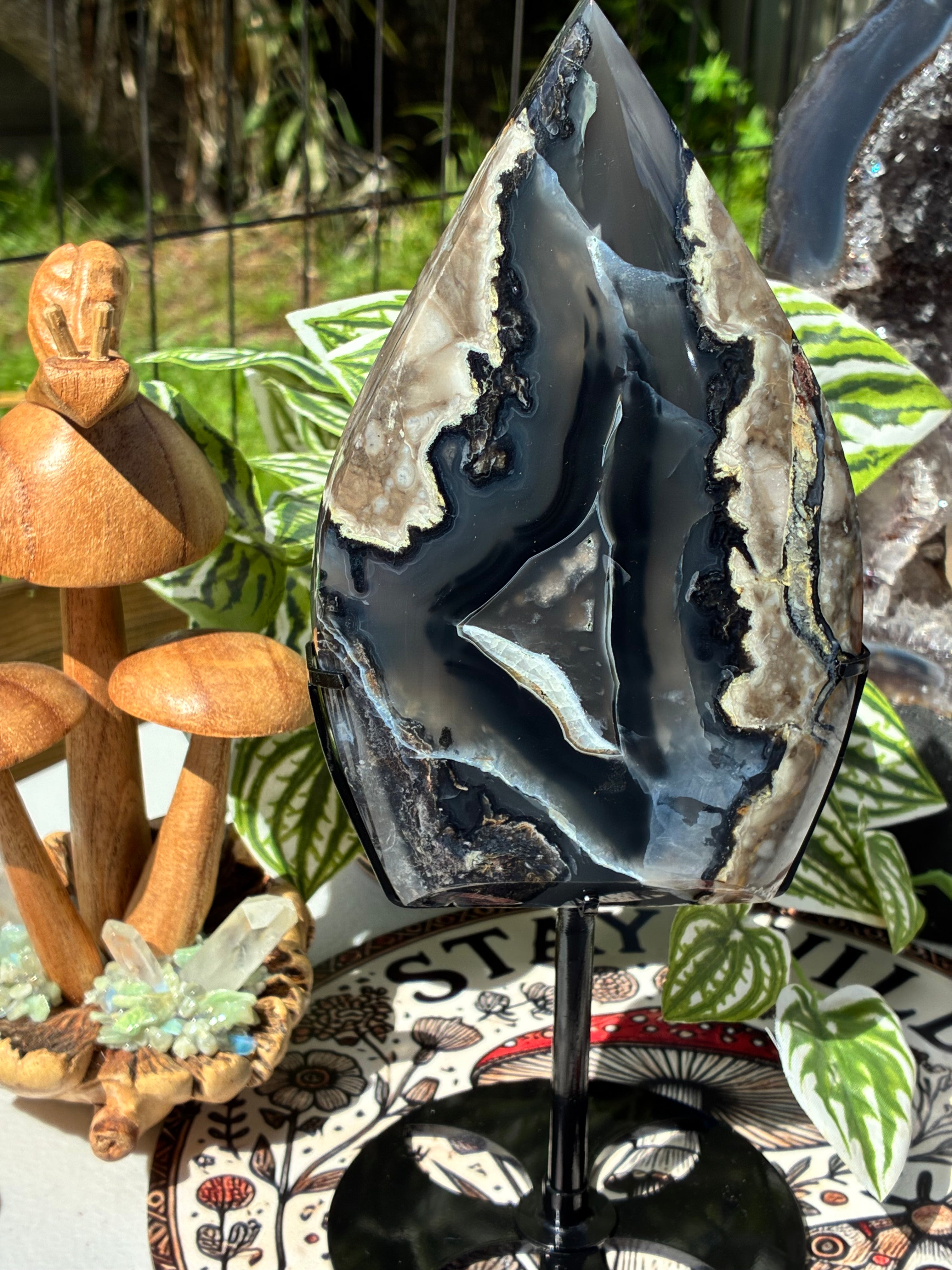 Volcano Agate Freeform