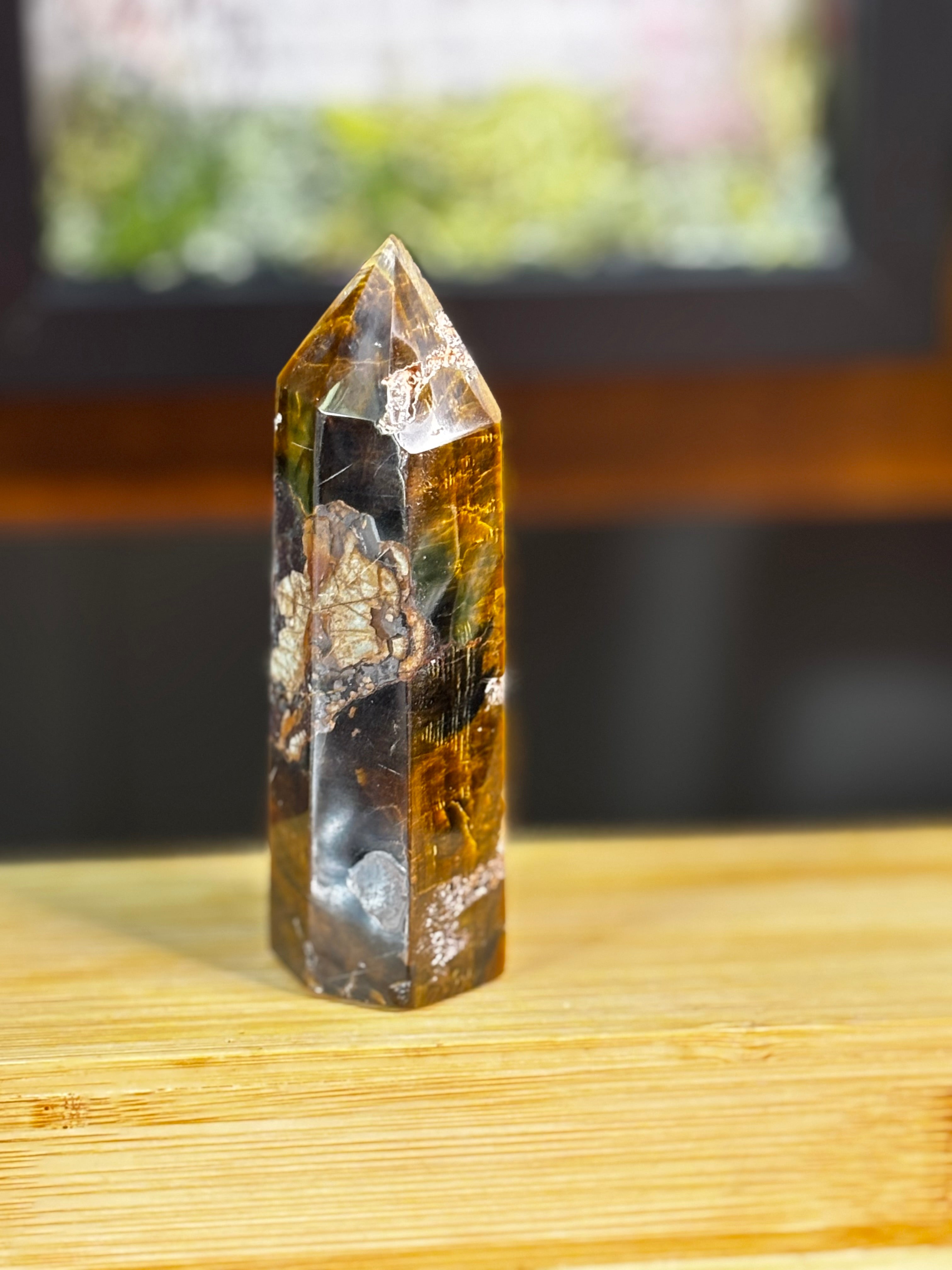Tigers Eye / Tigers Iron Imperfect Point