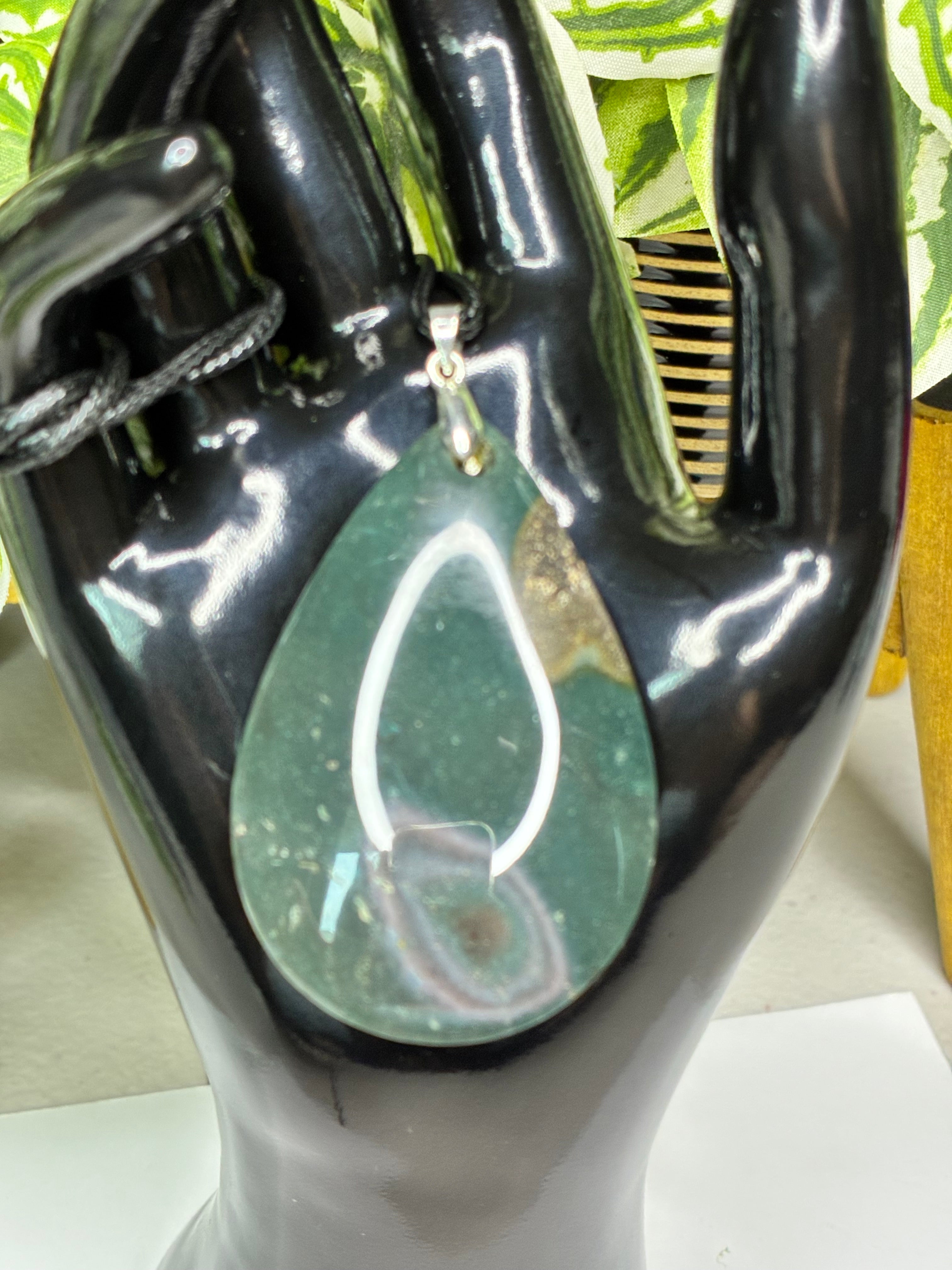 Moss Agate Pendant 😍