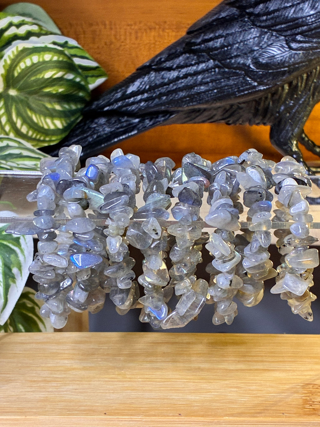 Labradorite Chip Bracelets