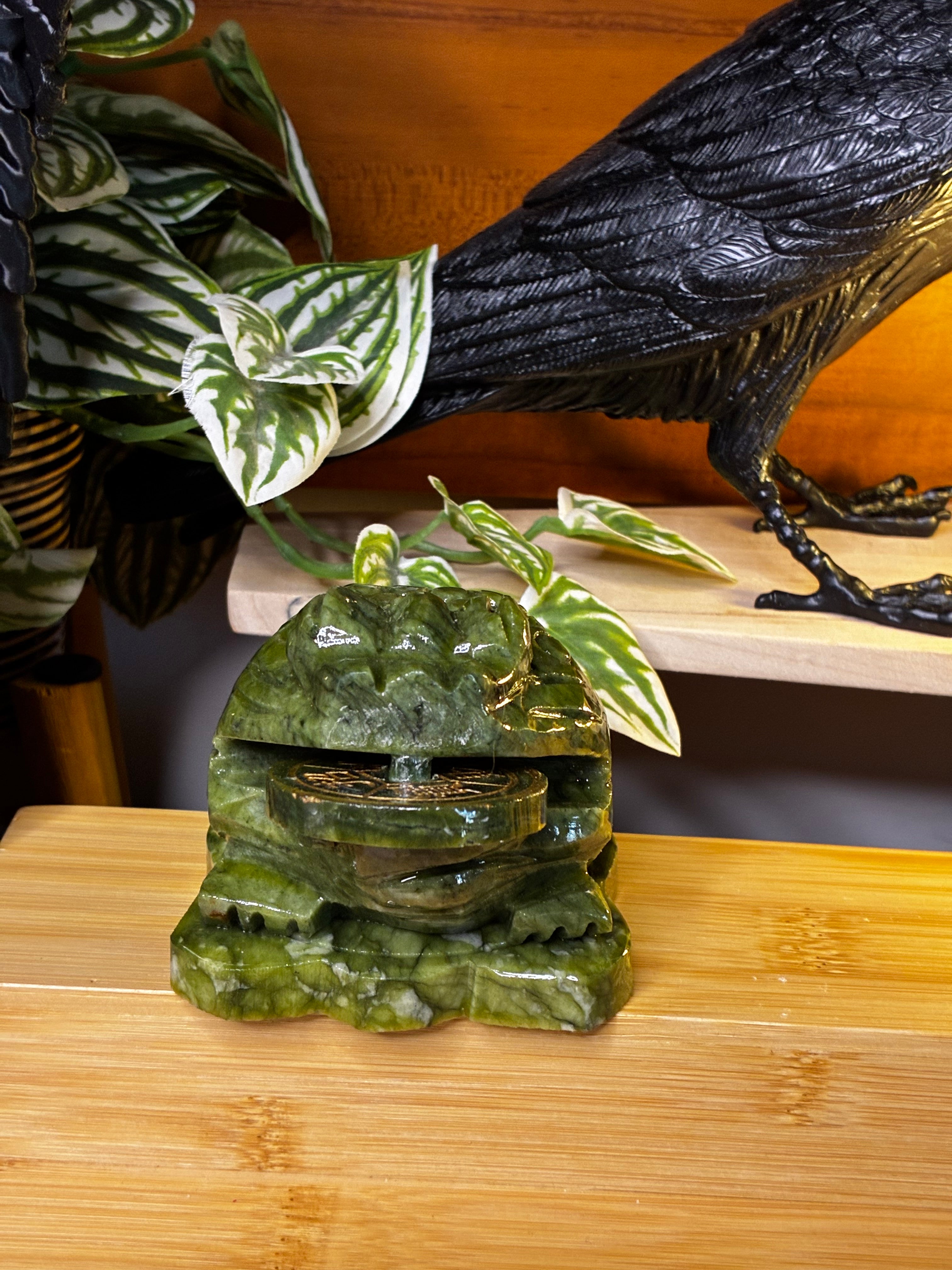 Green Jade Money Toad 2