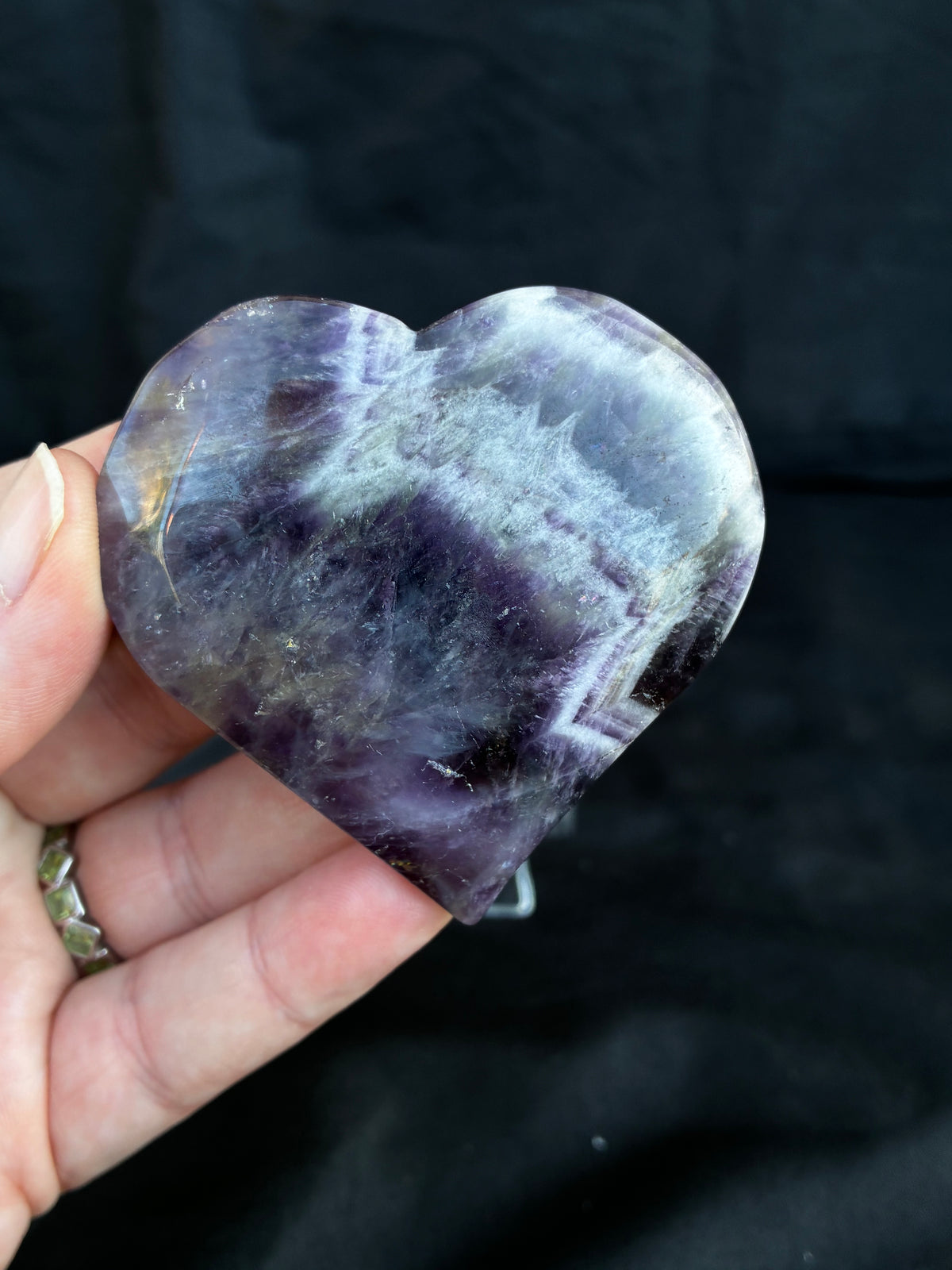 Dream Amethyst Heart