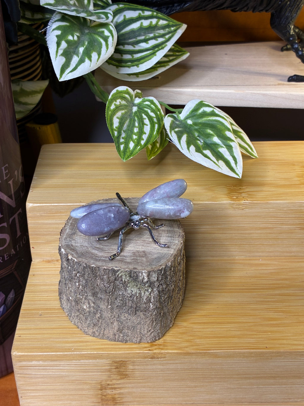 Lepidolite Dragonfly