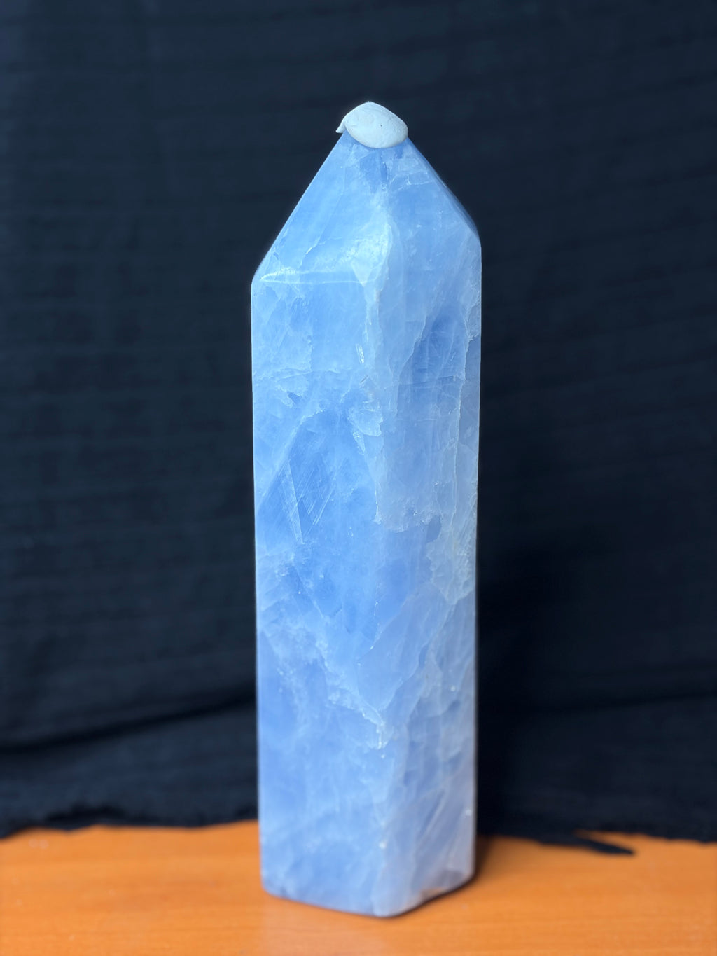 Blue Calcite Tower