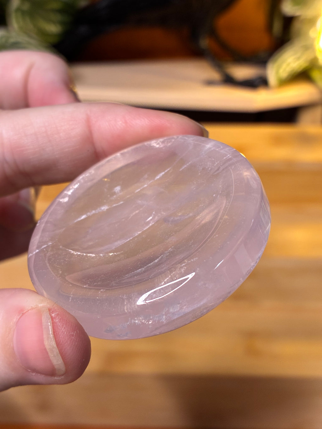 Rose Quartz Trinket Dish