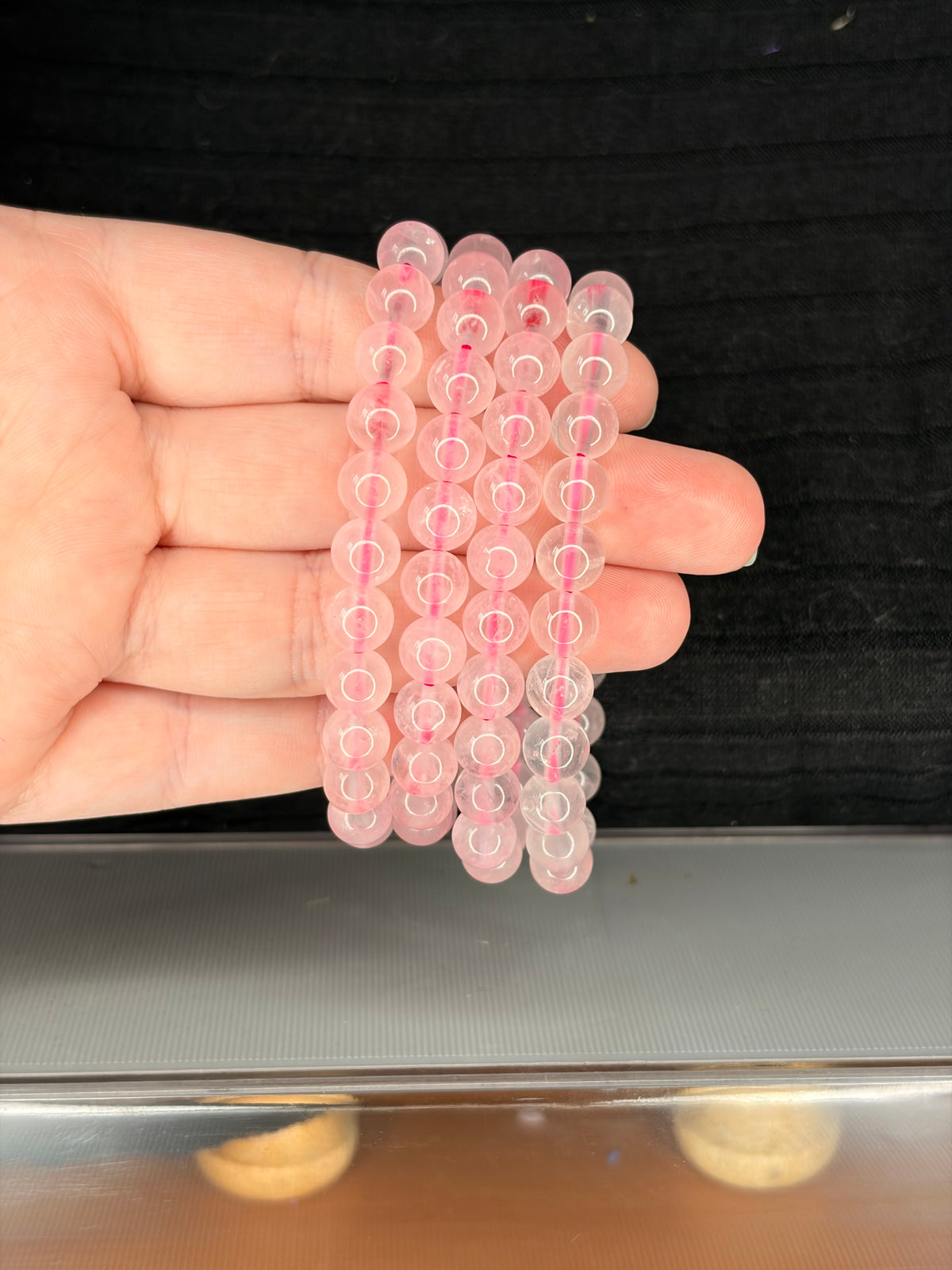 Rose Quartz 8mm Bracelet