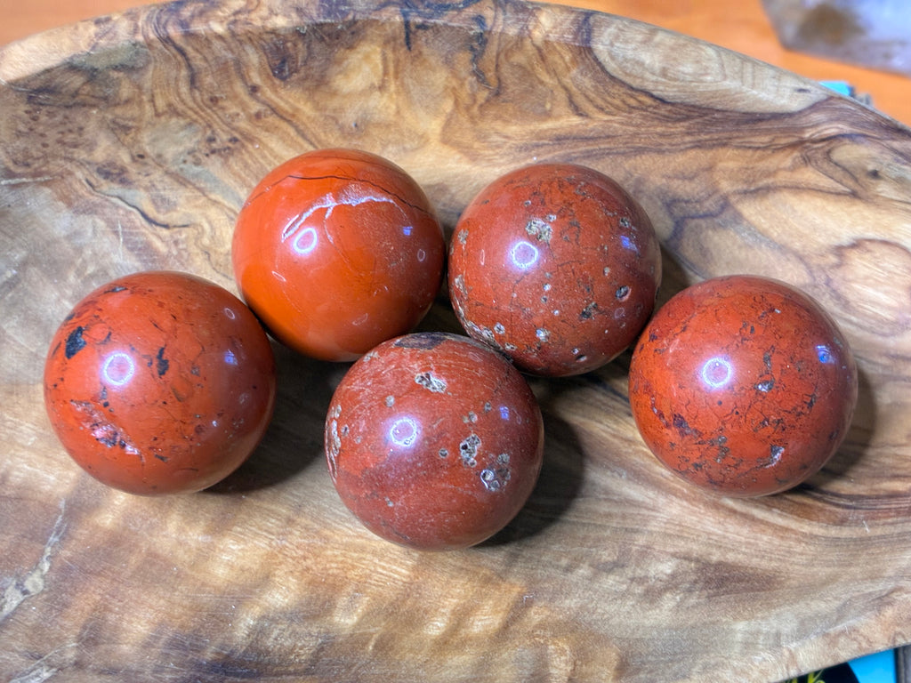 Red Jasper Mini Sphere