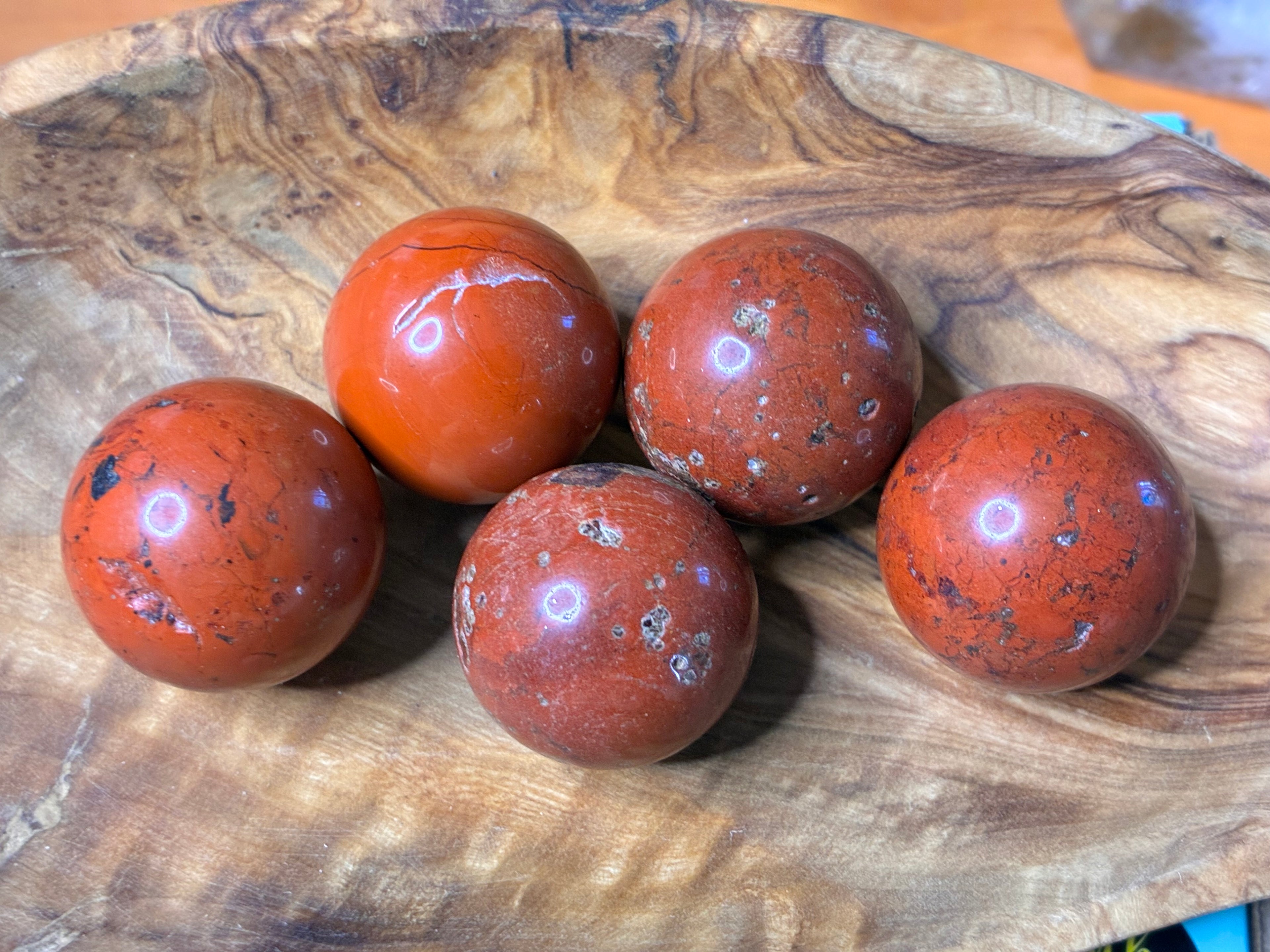 Red Jasper Mini Sphere