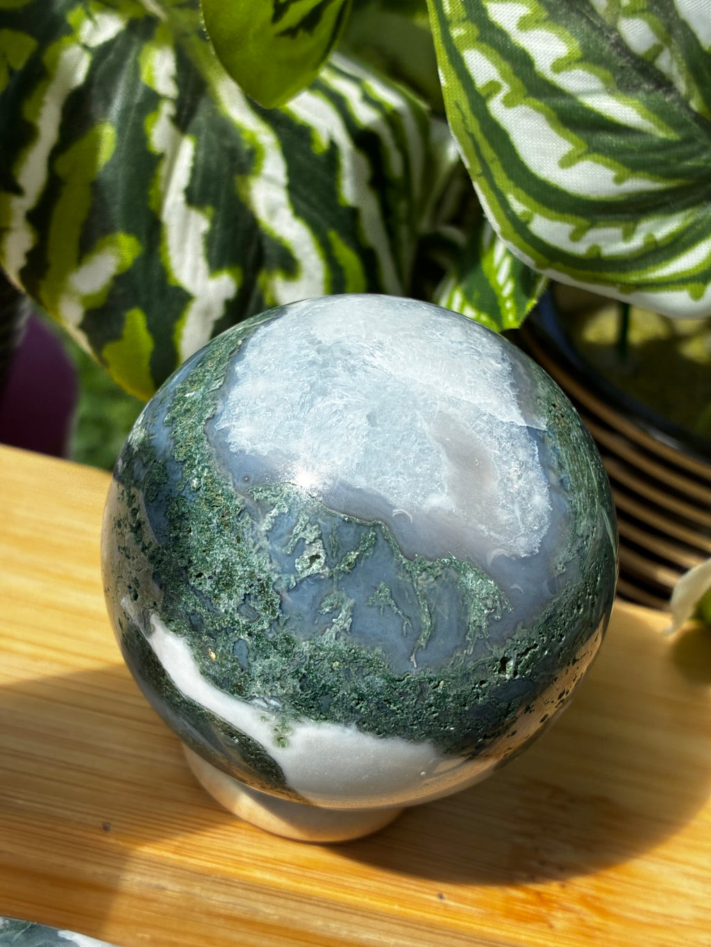Moss Agate Grounding Pack