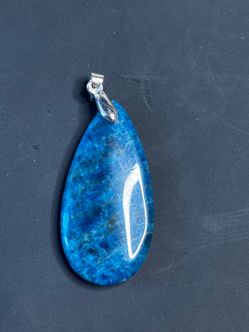 Blue Apatite Pendant 5