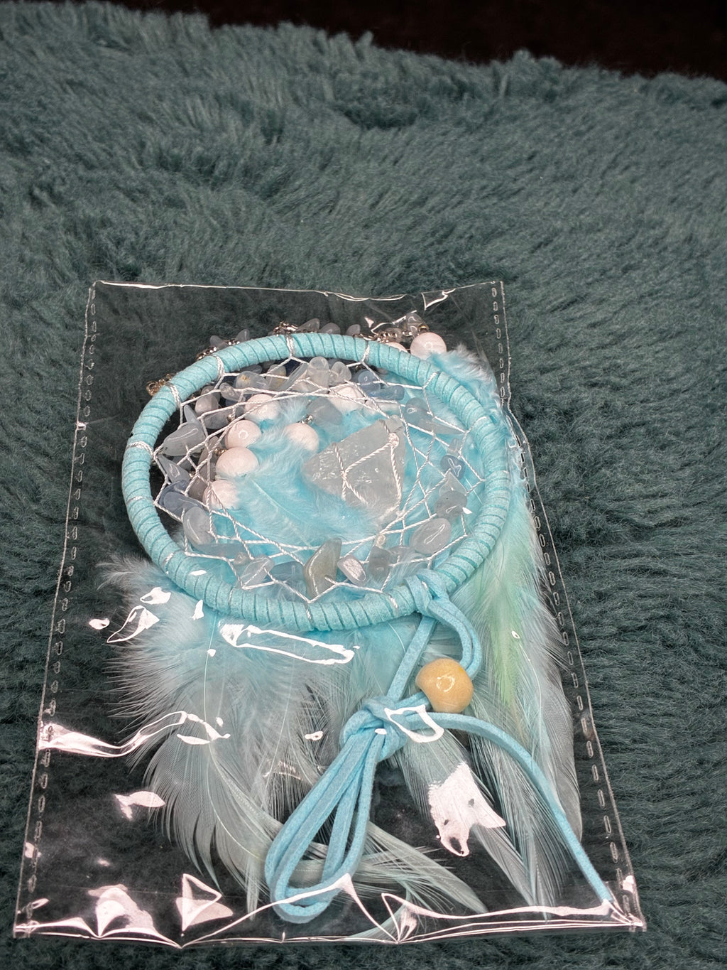 Clear Quartz Dreamcatcher