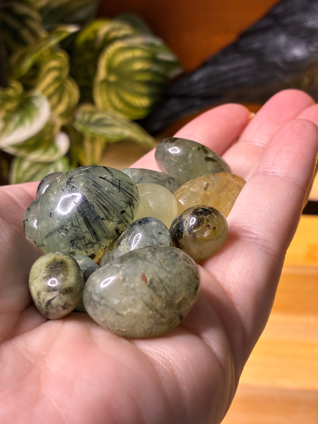 Prehnite Tumbles