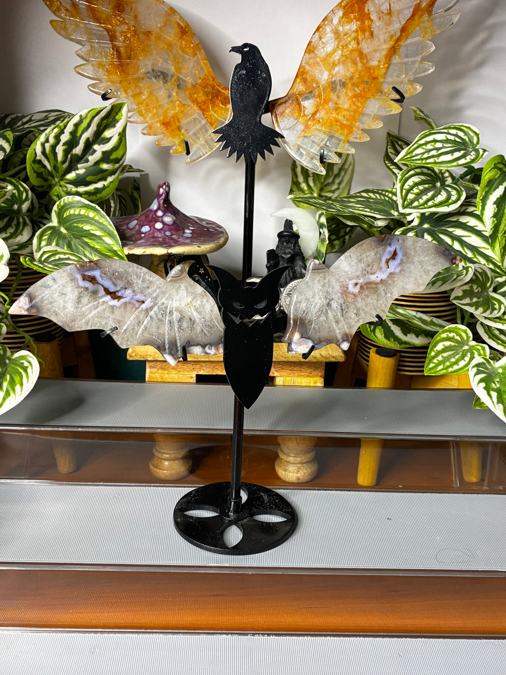 Volcano Agate Bat Wings
