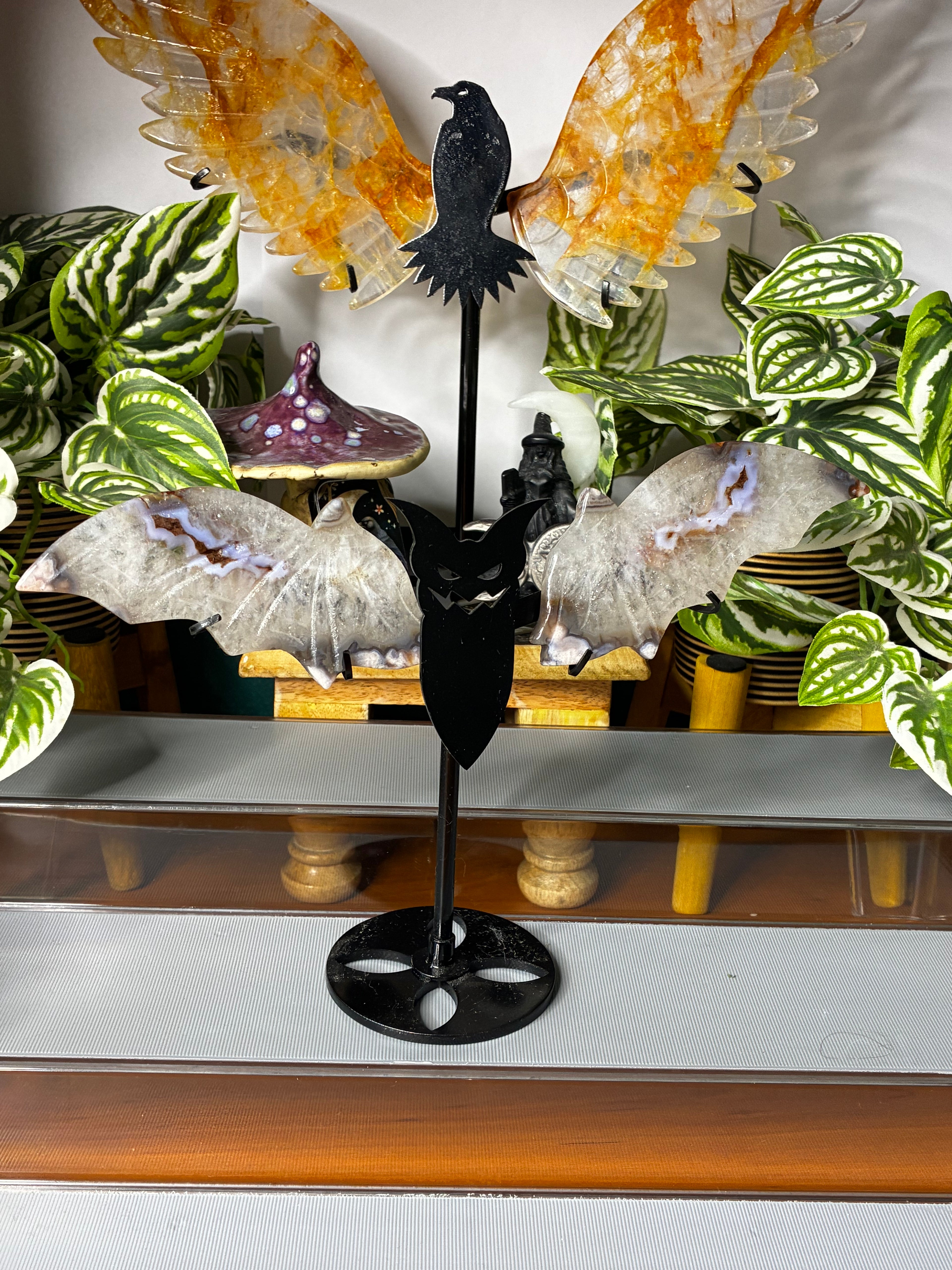 Volcano Agate Bat Wings