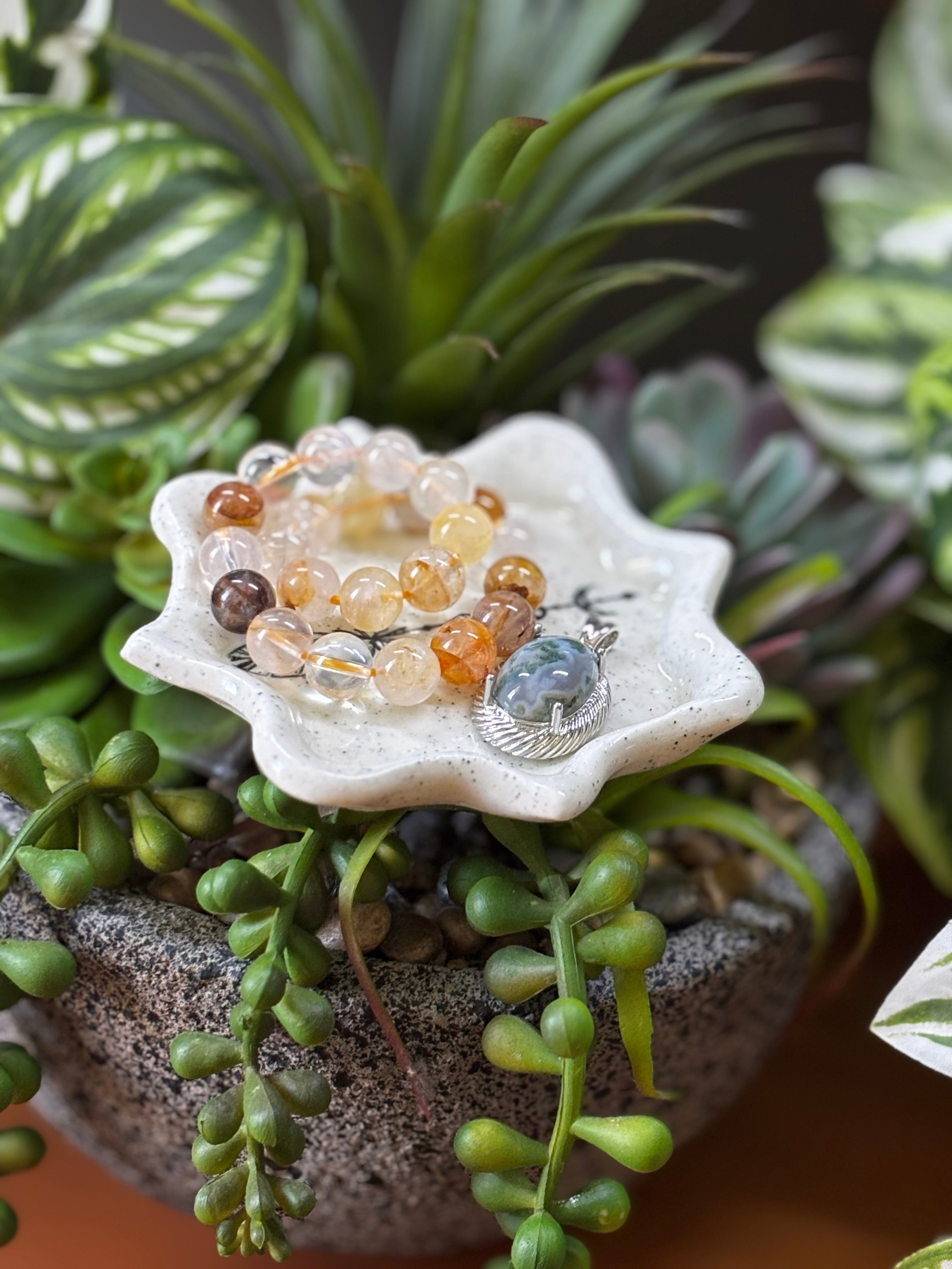 Feather Trinket Dish