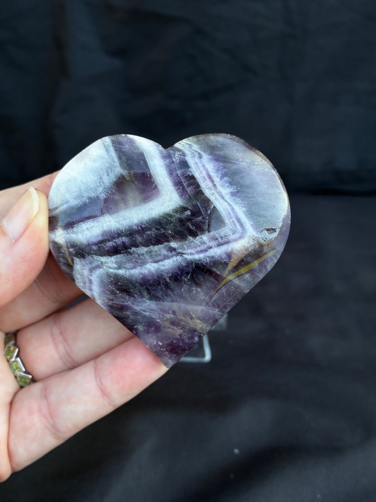 Dream Amethyst Heart