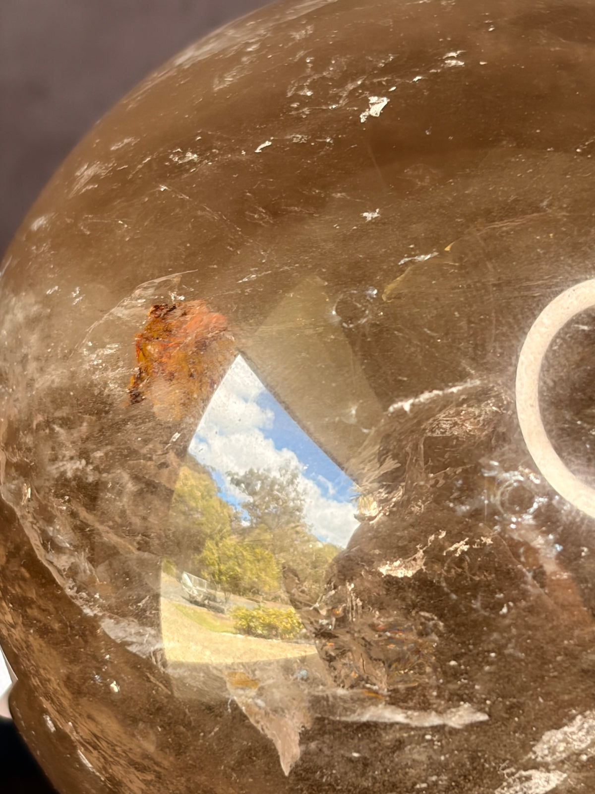 Smoky Quartz Sphere