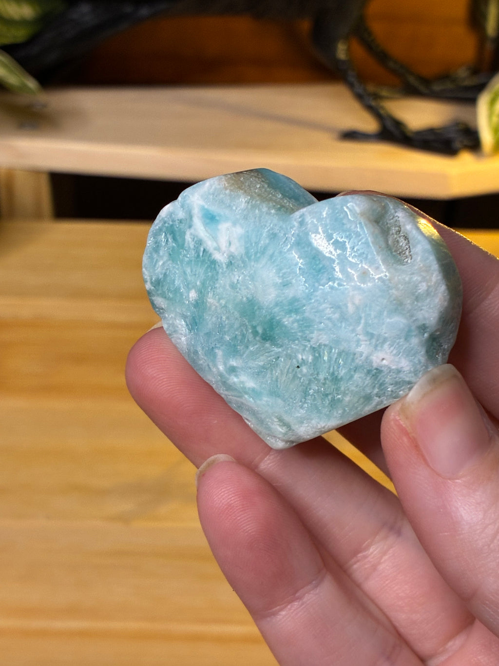 Hemimorphite Heart