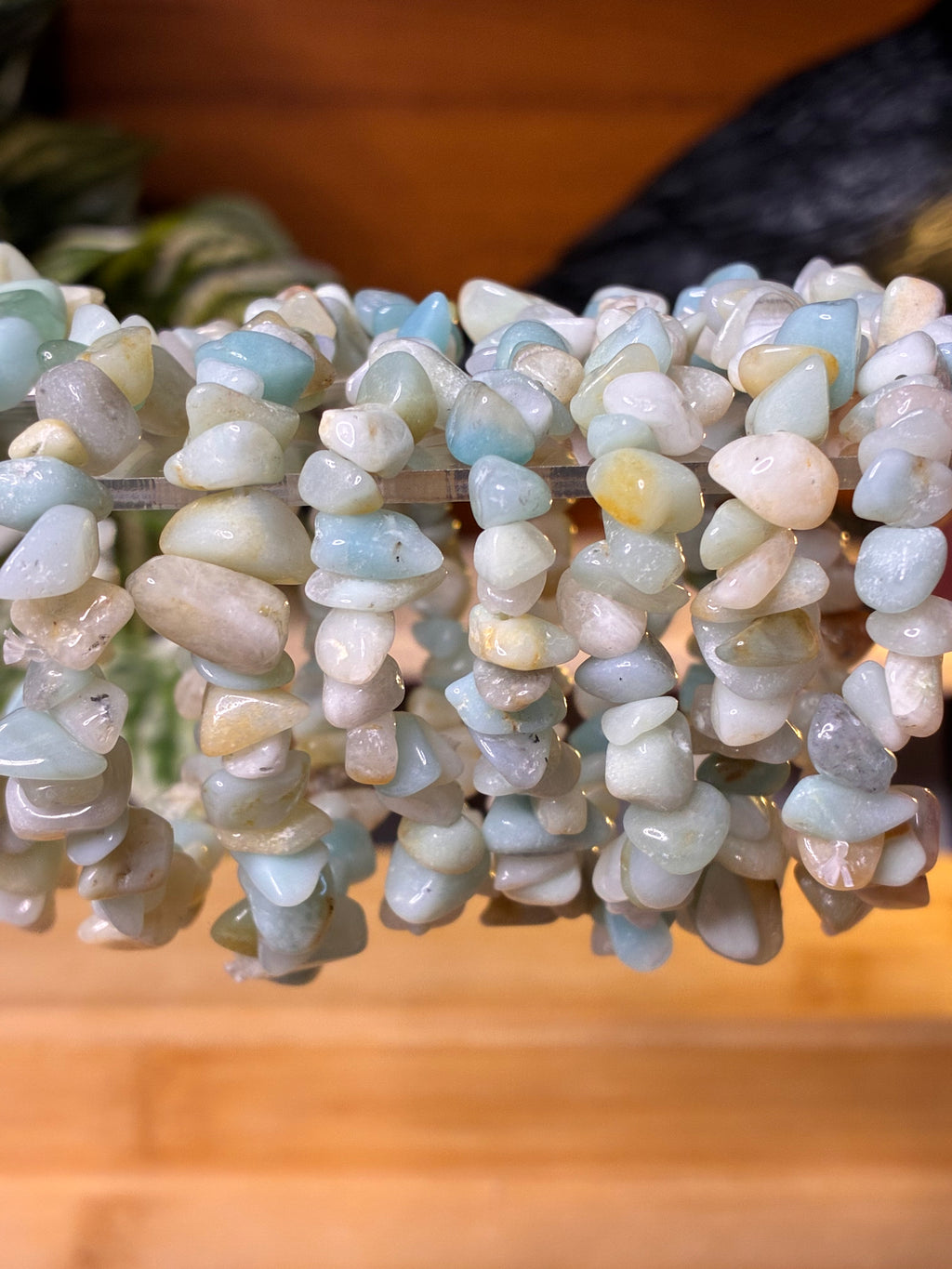Amazonite Chip Bracelets