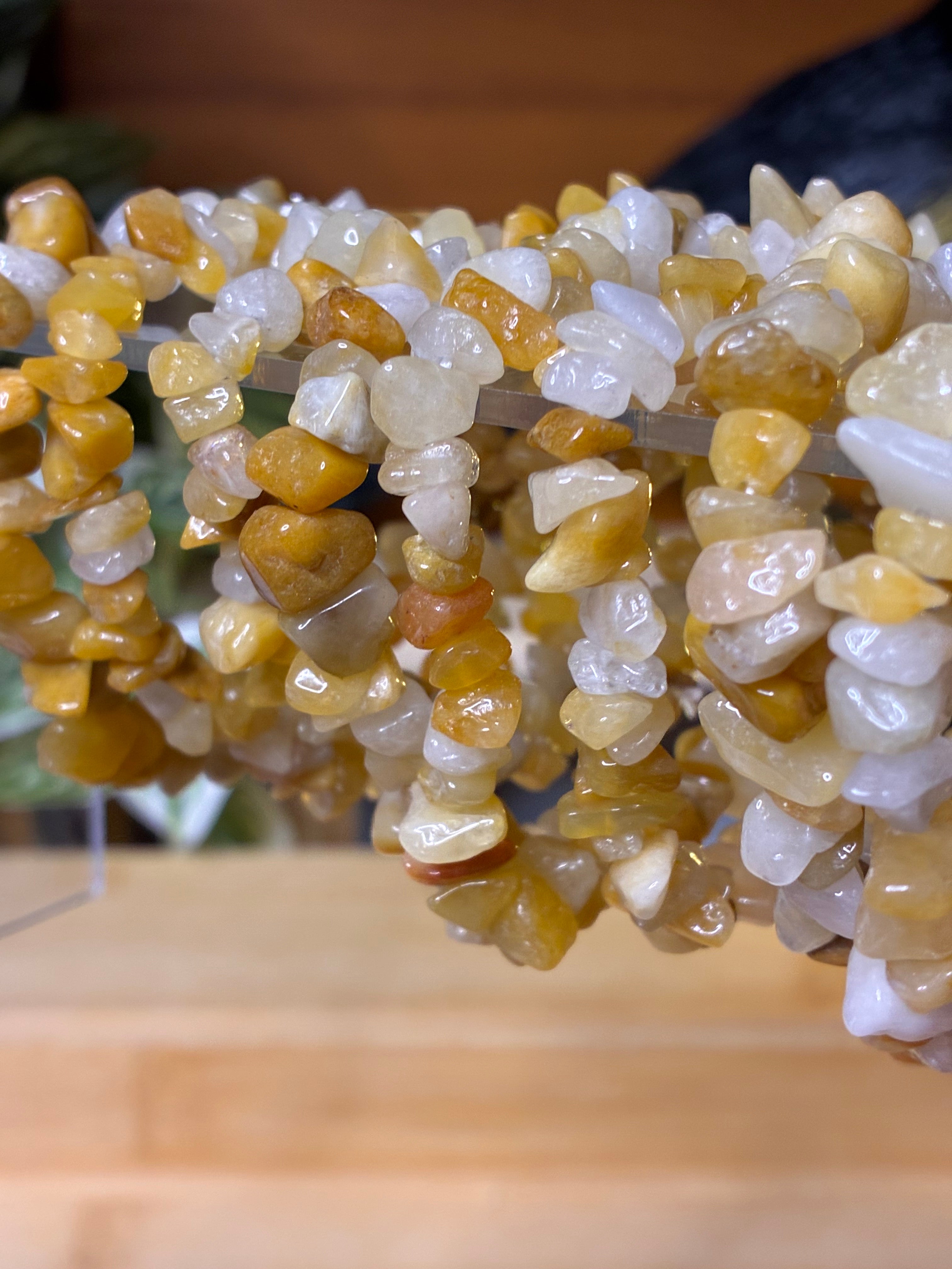Yellow Chip Bracelets