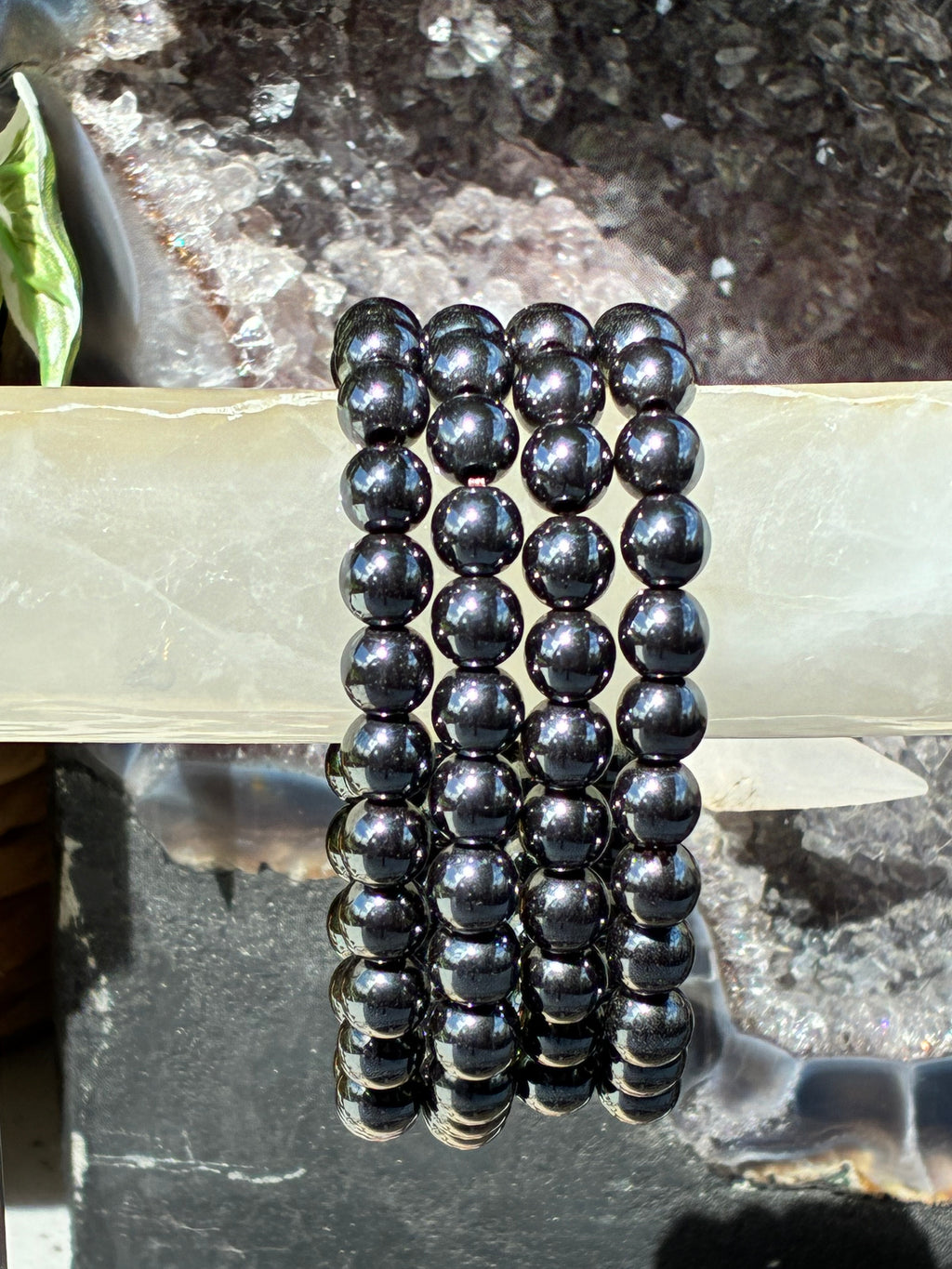 8mm Hematite Bracelet