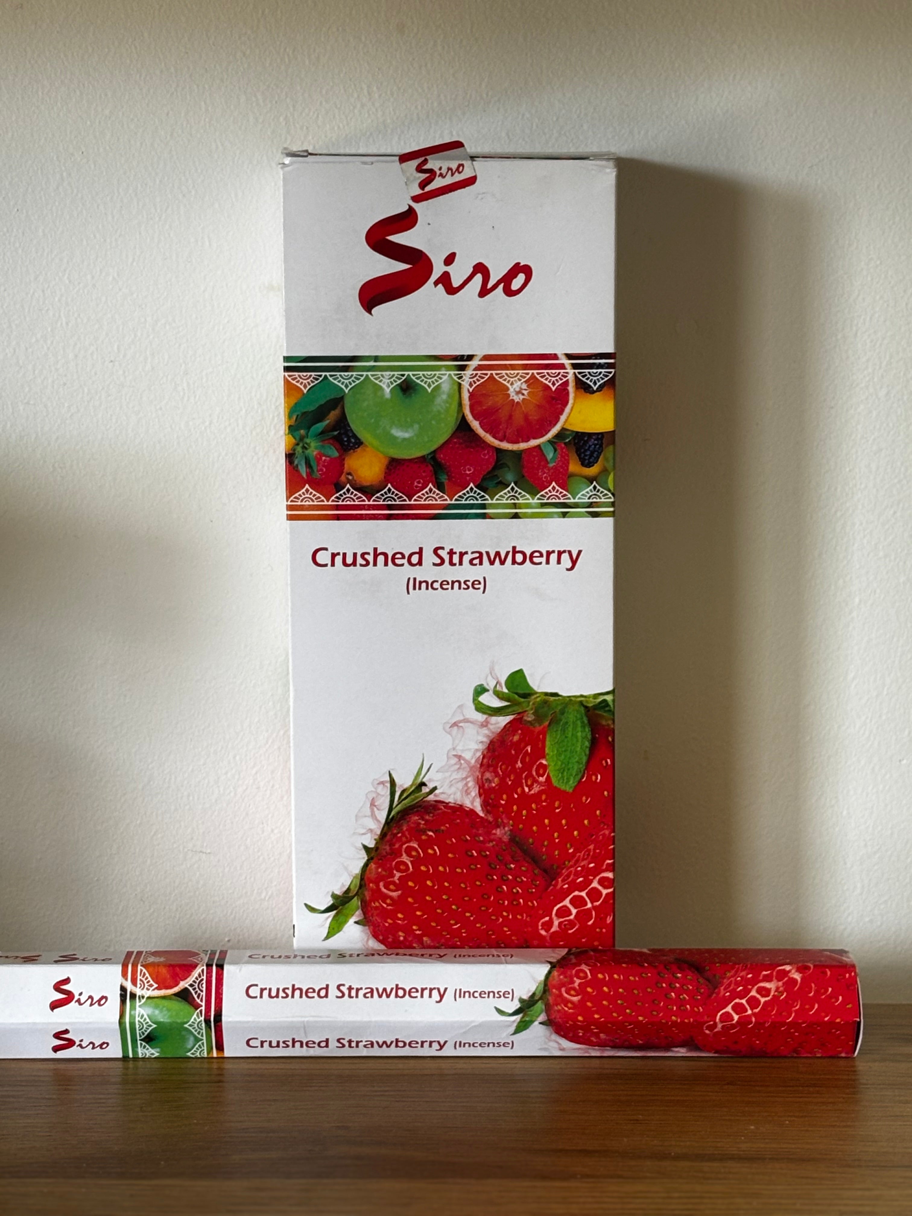 Siro Crushed Strawberry Incense