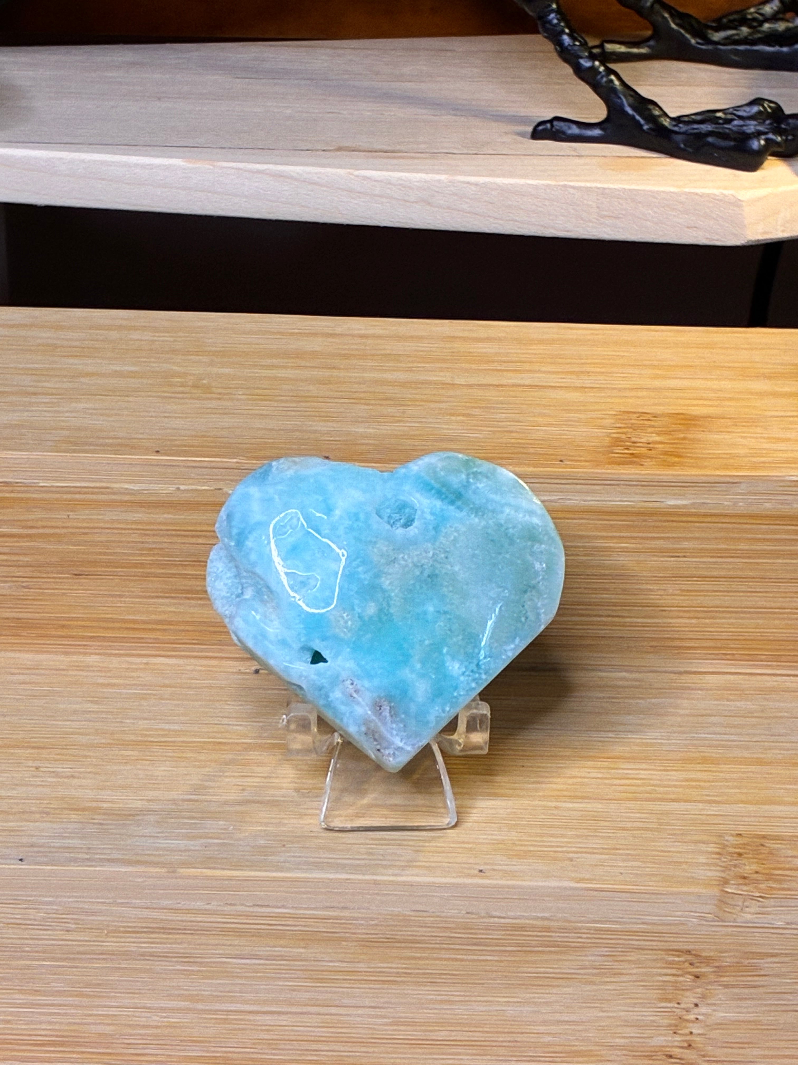 Hemimorphite Heart