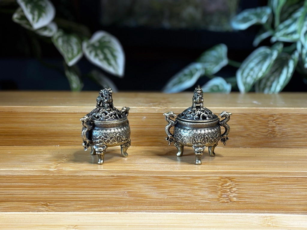 Foo Dog Incense & Trinket Holder