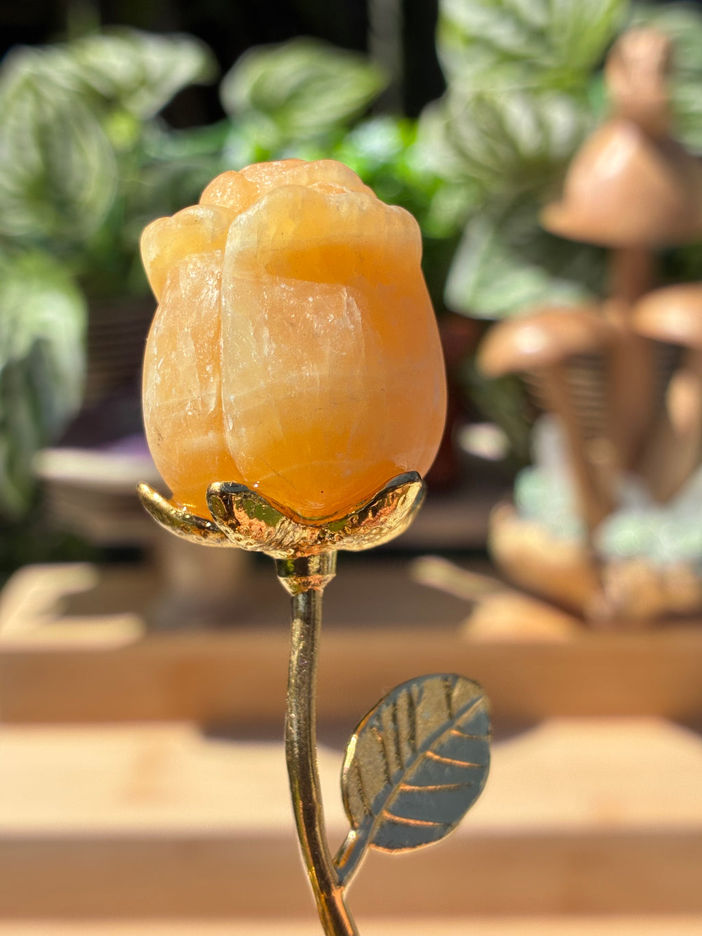 Orange Calcite Rose