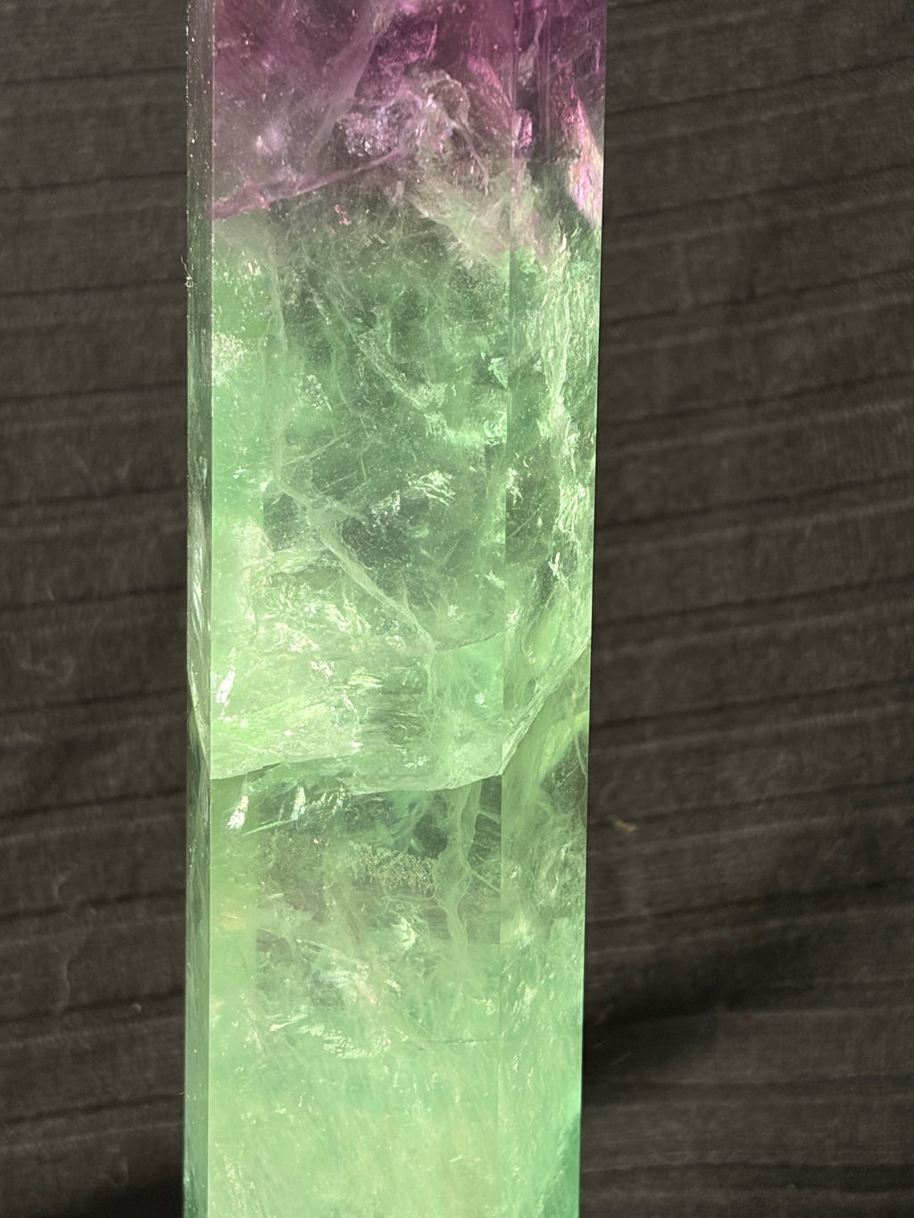Watermelon Fluorite Tower
