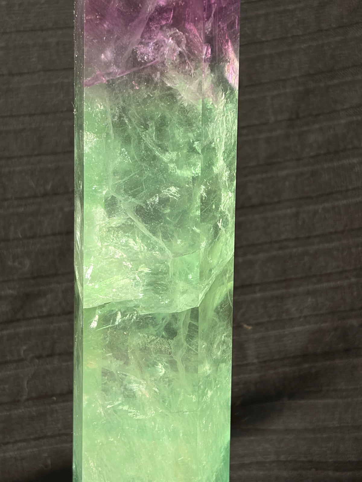 Watermelon Fluorite Tower