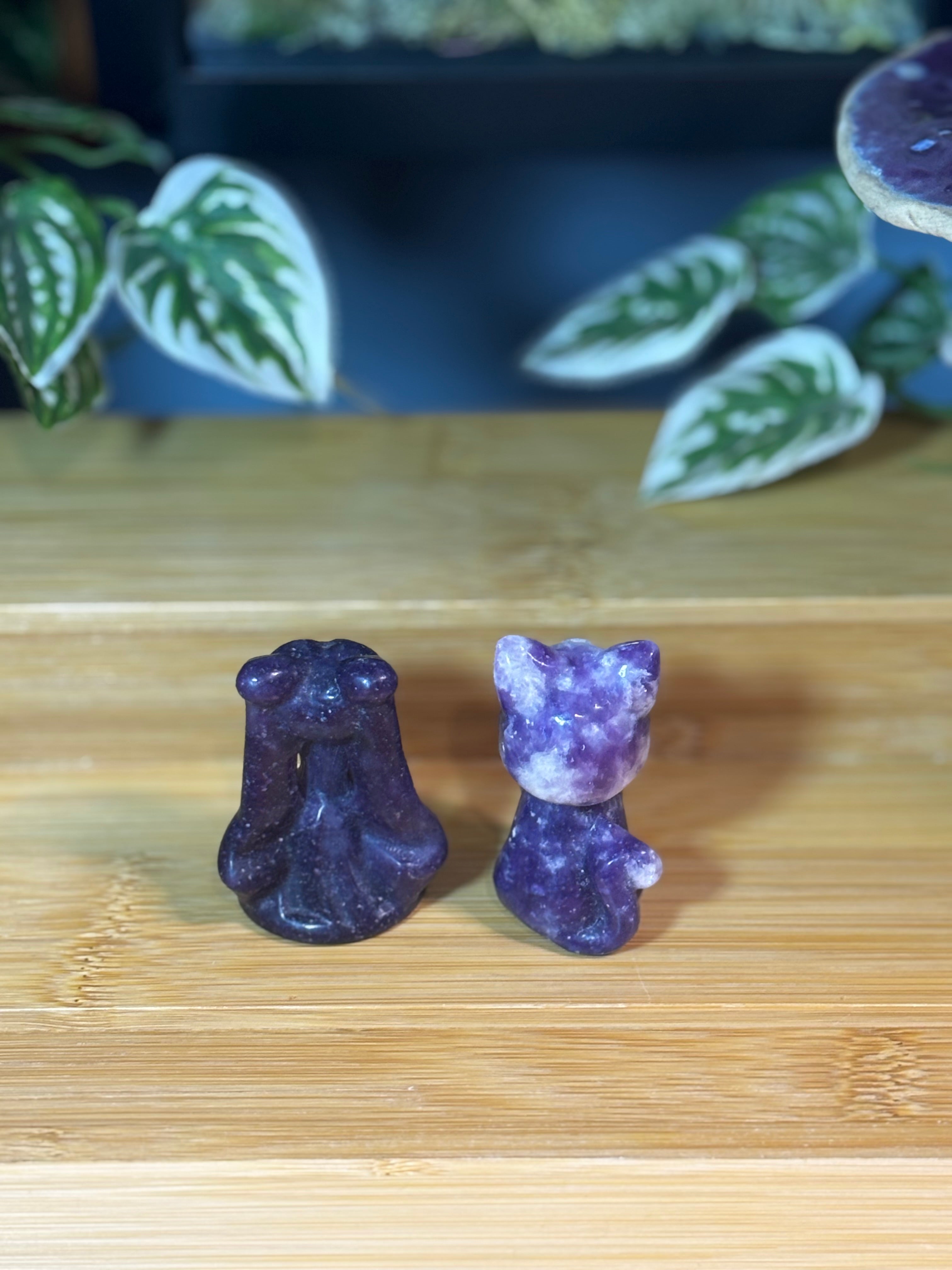 Lepidolite Sailor Moon & Luna