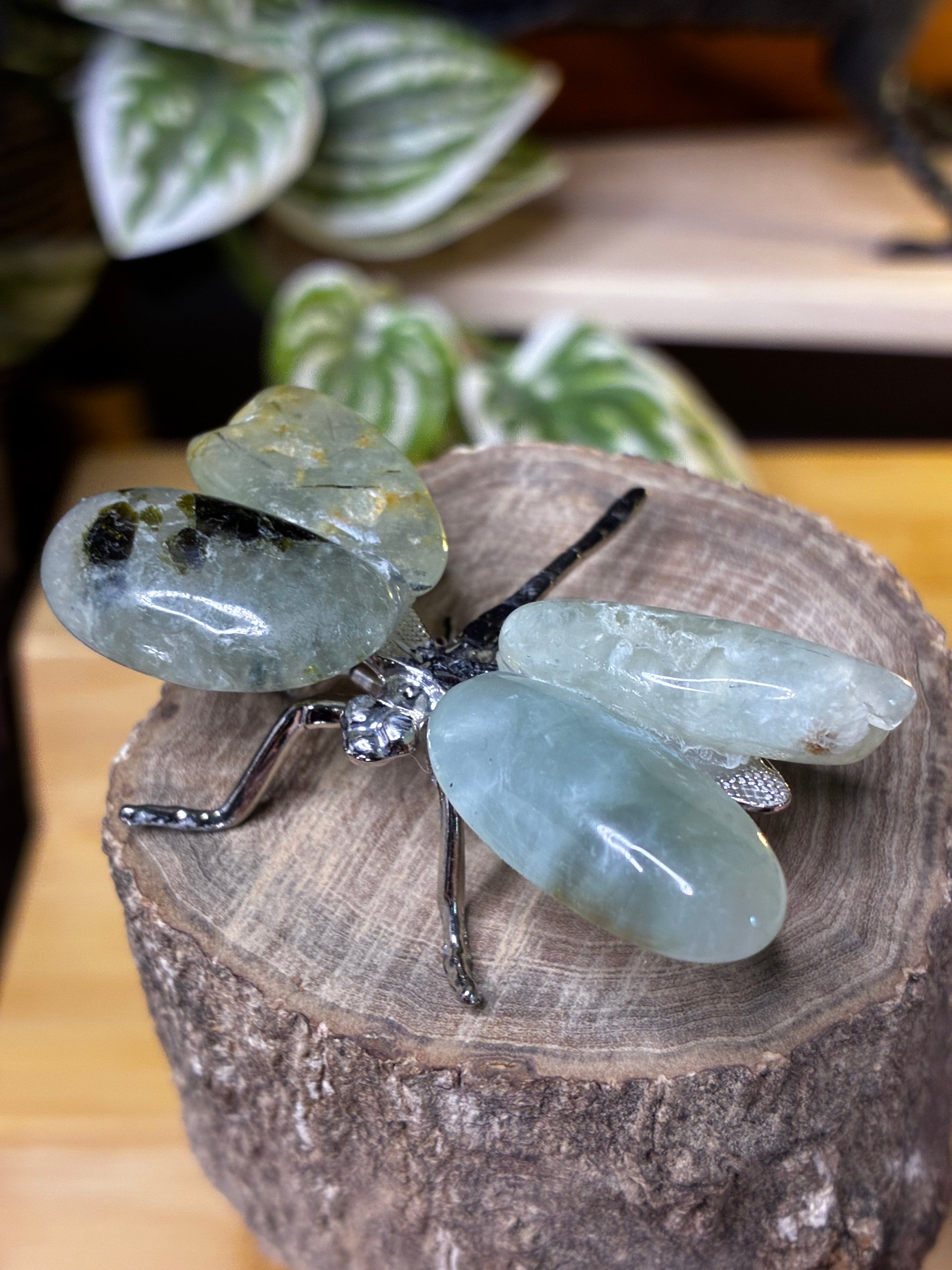 Prehnite Dragonfly