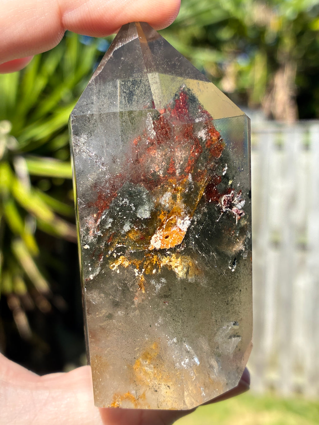 High Grade Scenic Garden Quartz (Lodolite)