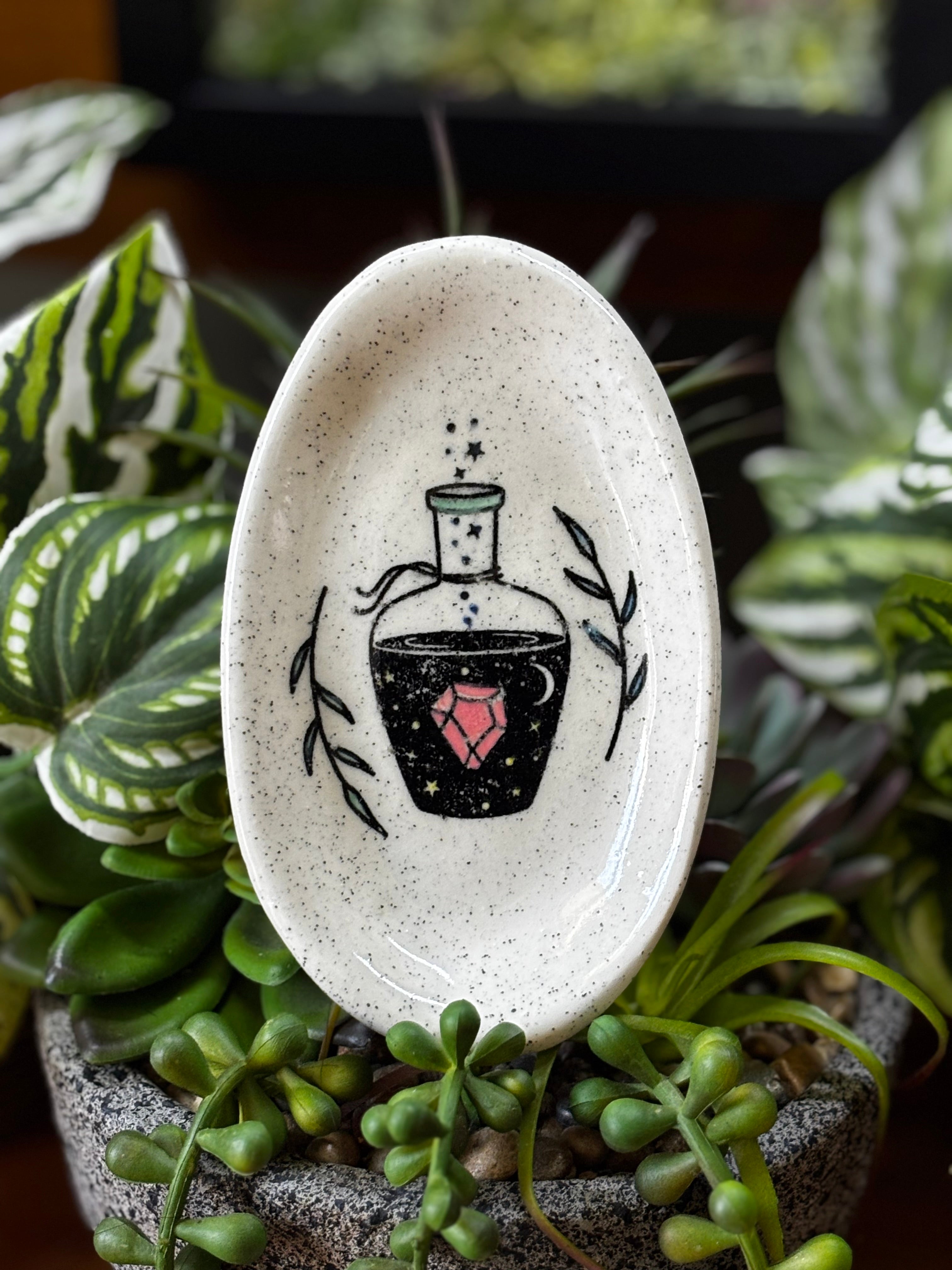Potion Bottle Trinket Dish