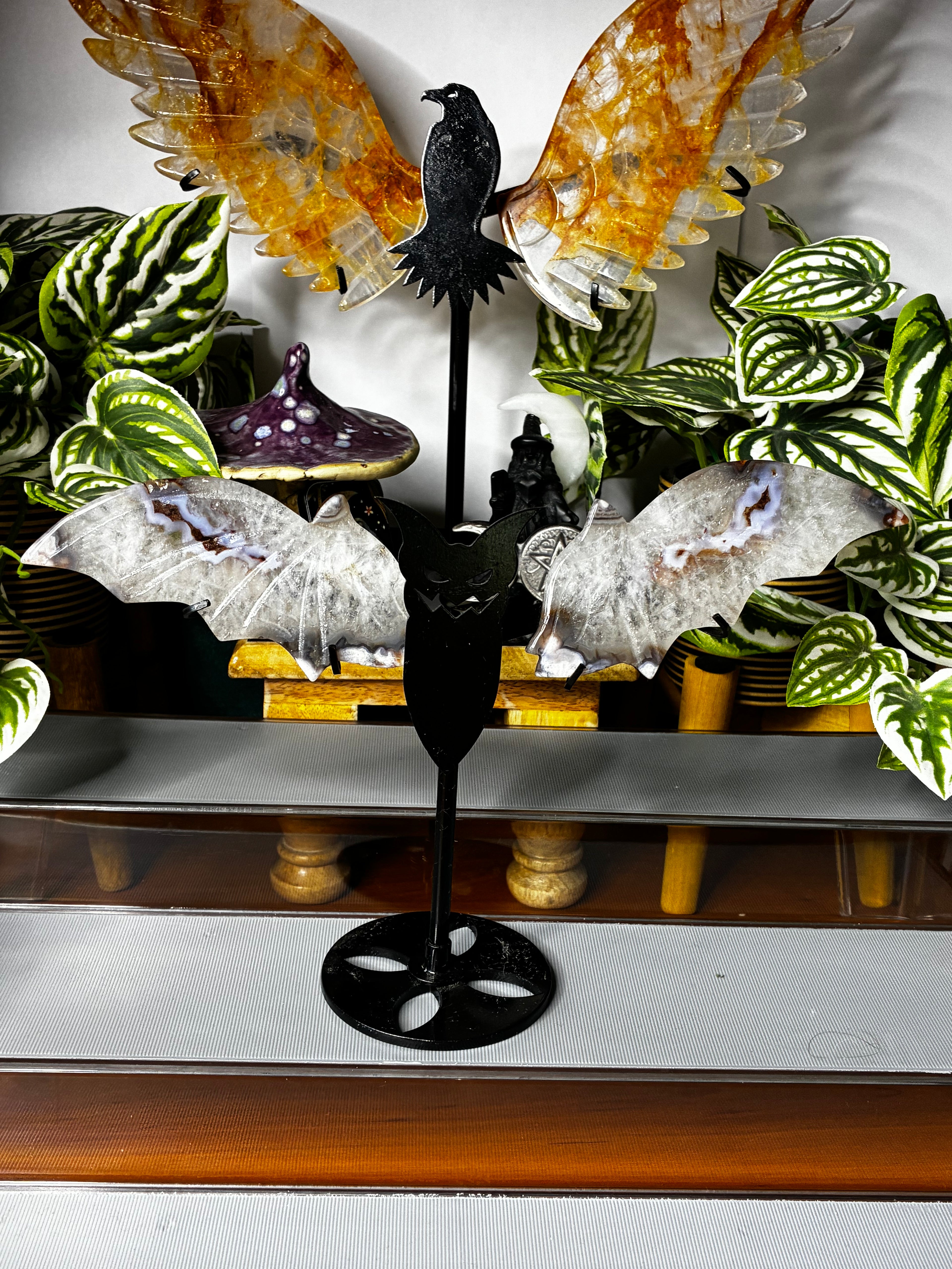 Volcano Agate Bat Wings