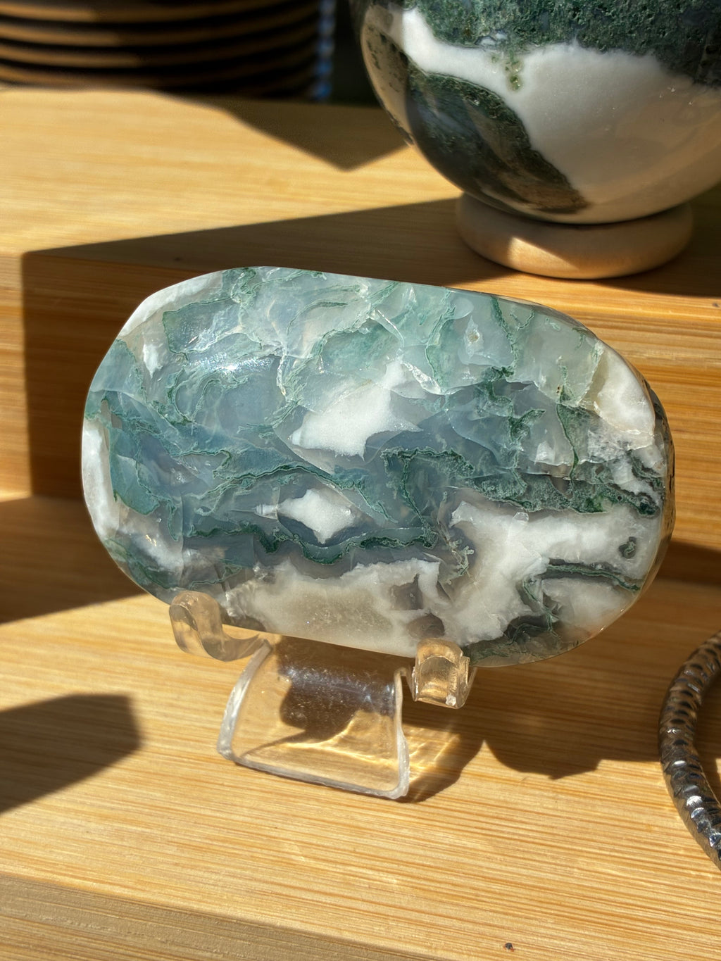 Moss Agate Grounding Pack