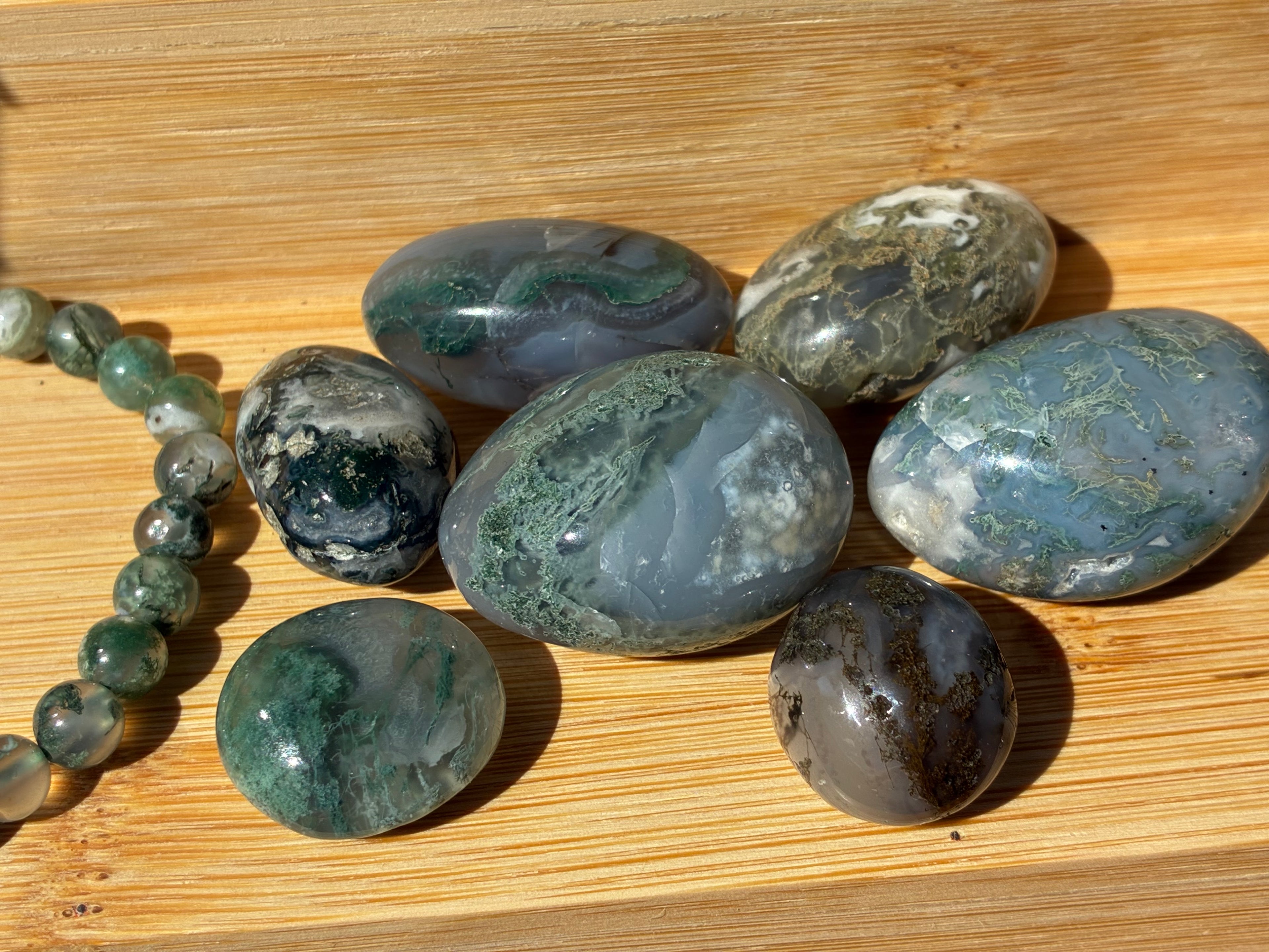 Moss Agate Grounding Pack