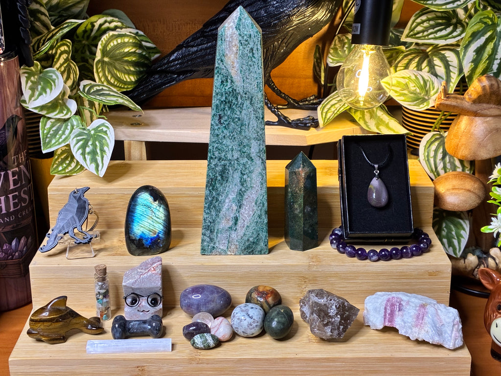 Raven’s Chest Collector’s Relic Box — $100 Mystery Crystal Box