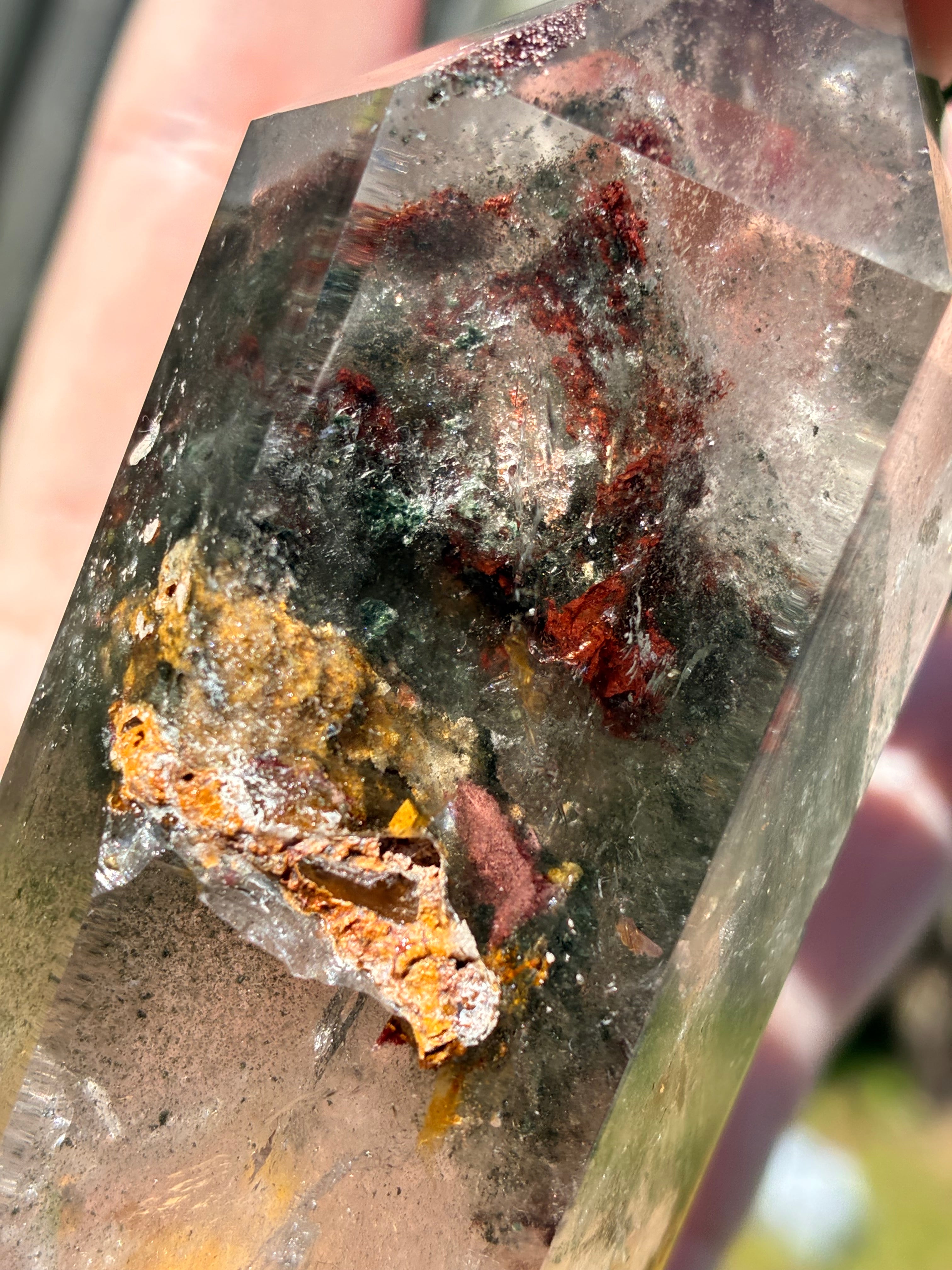 High Grade Scenic Garden Quartz (Lodolite)