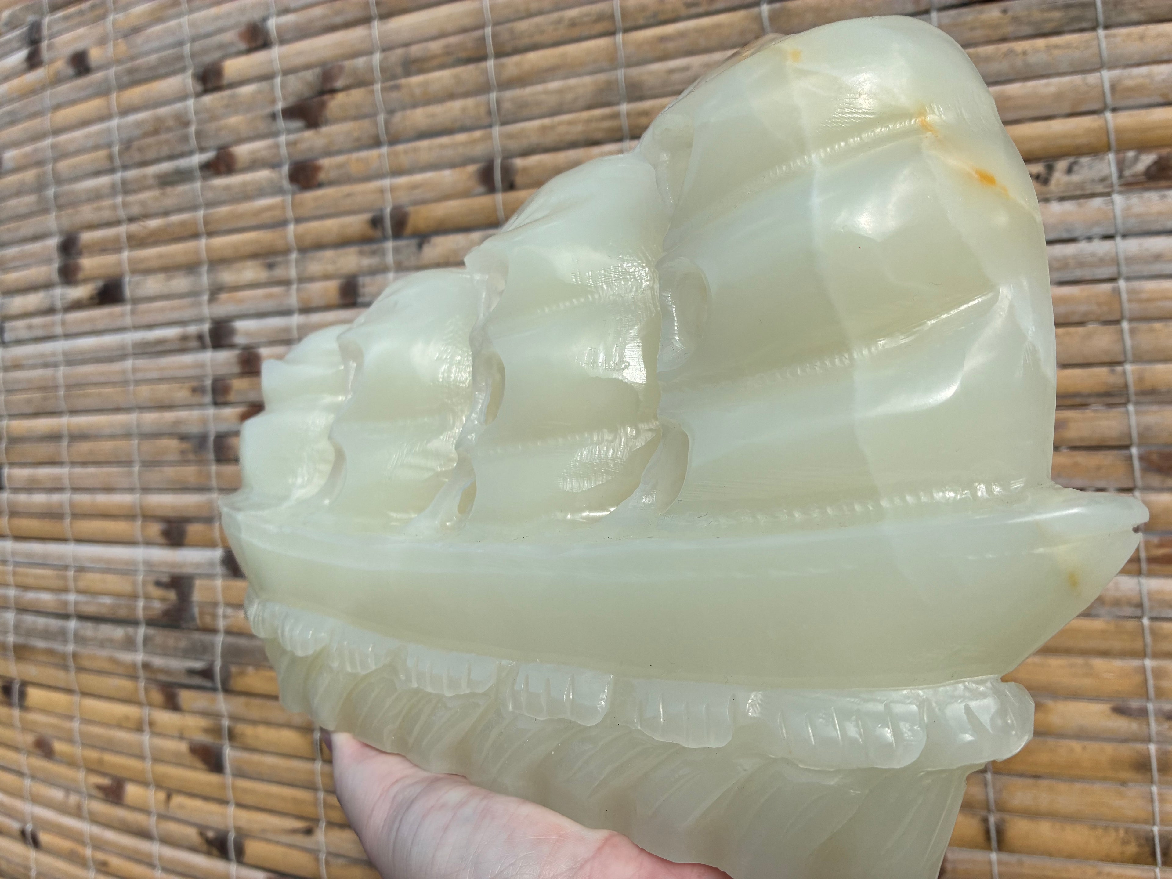 Afghan Jade Ship Carving